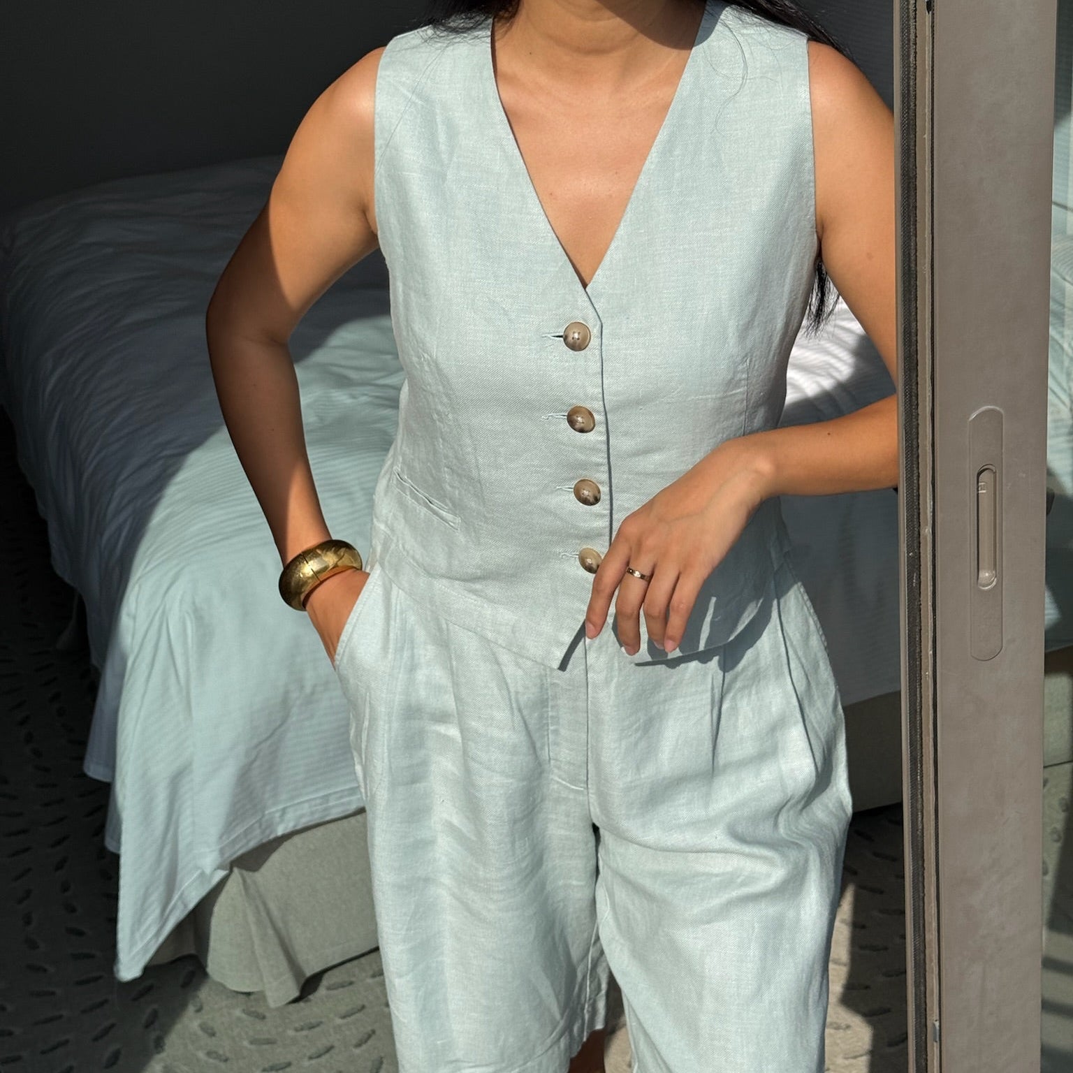 Bermudi Linen Set