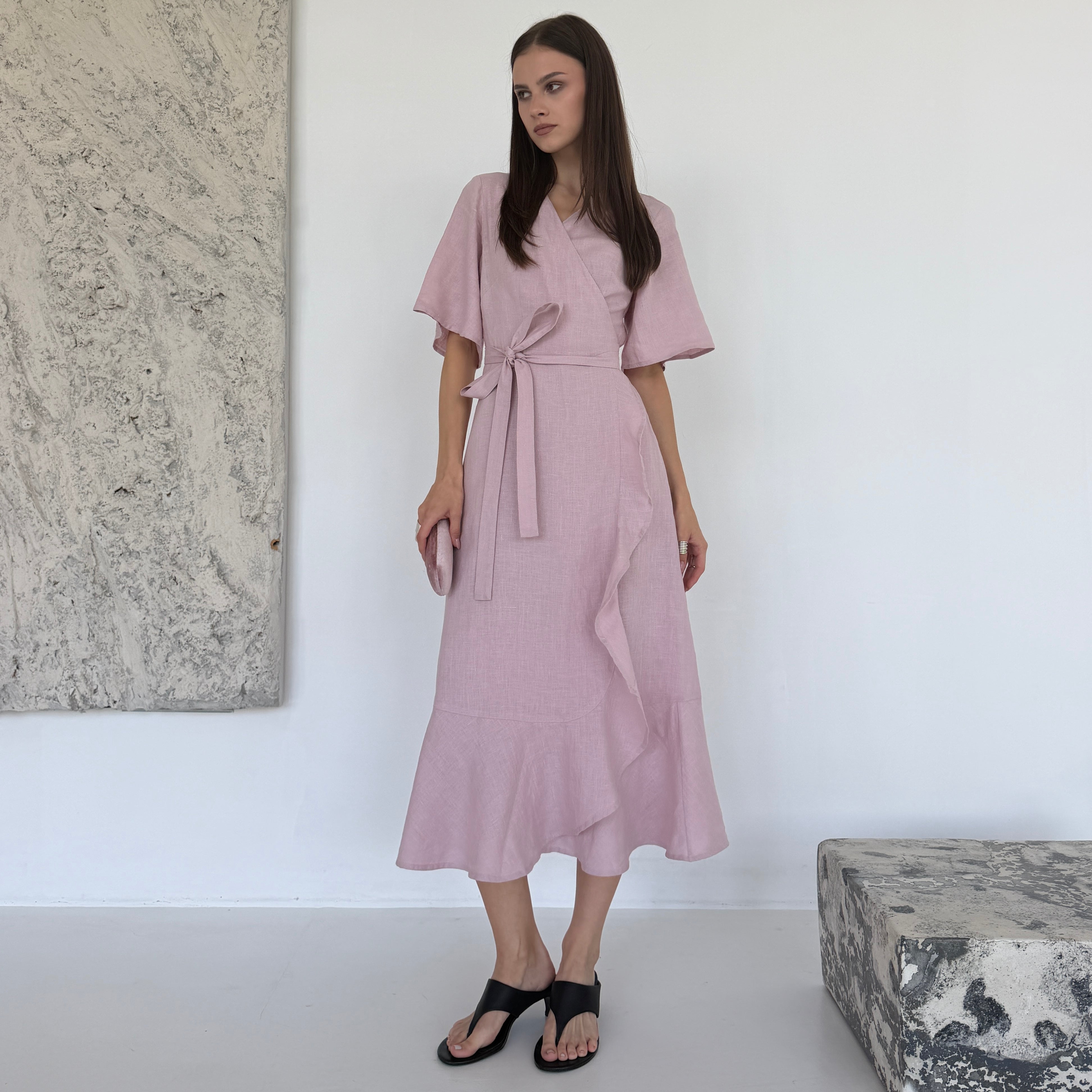 Verona Linen Dress