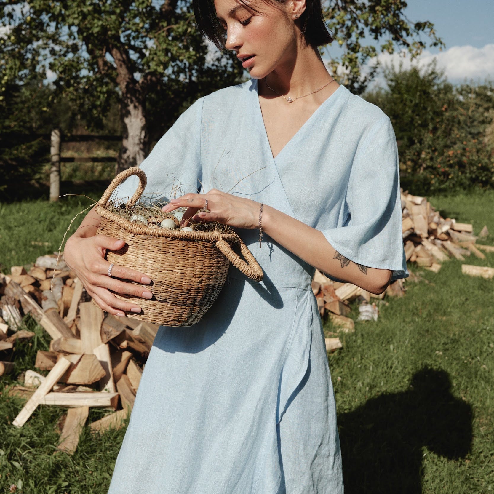 Verona Linen Dress