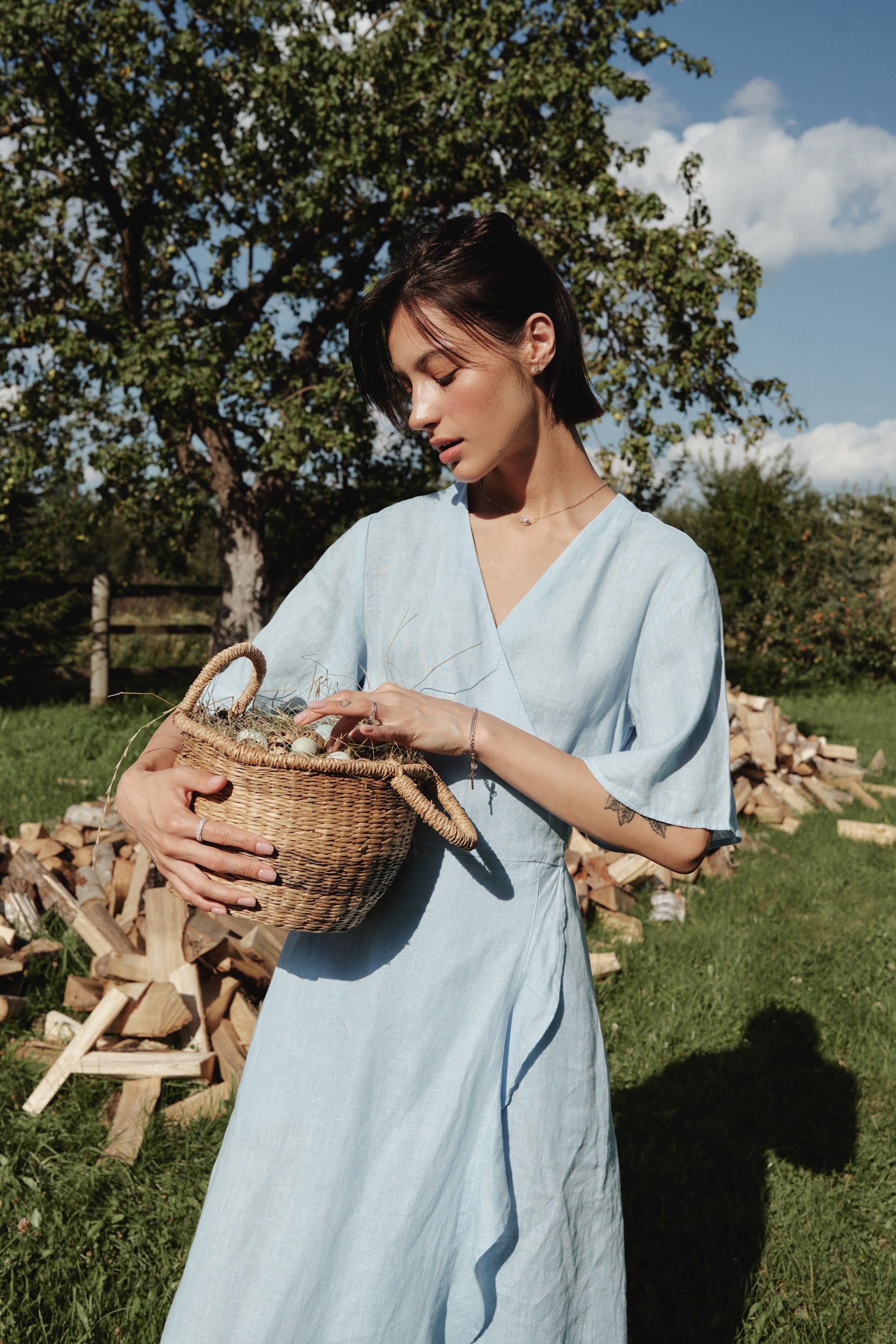 Verona Linen Dress