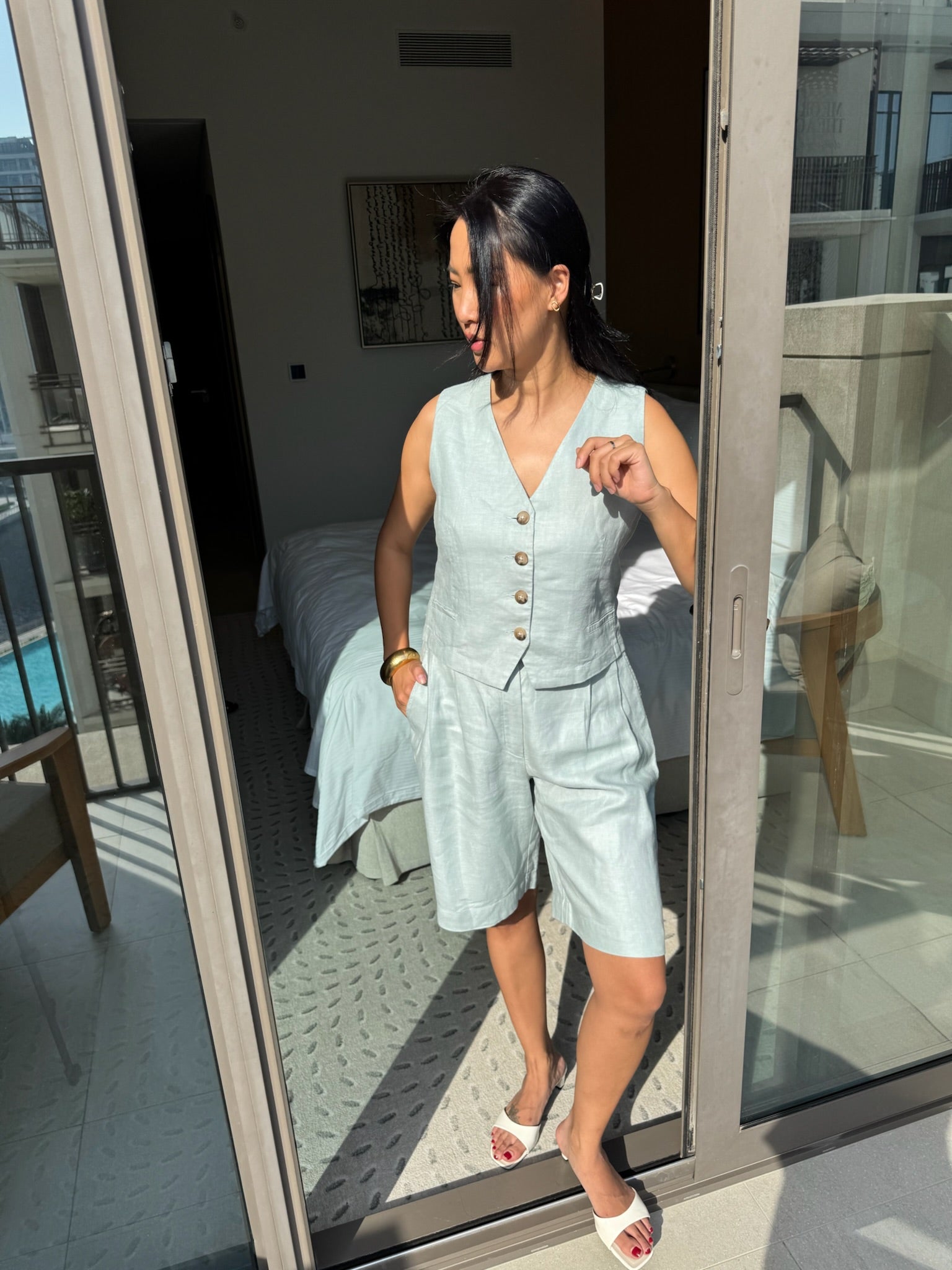 Bermudi Linen Set