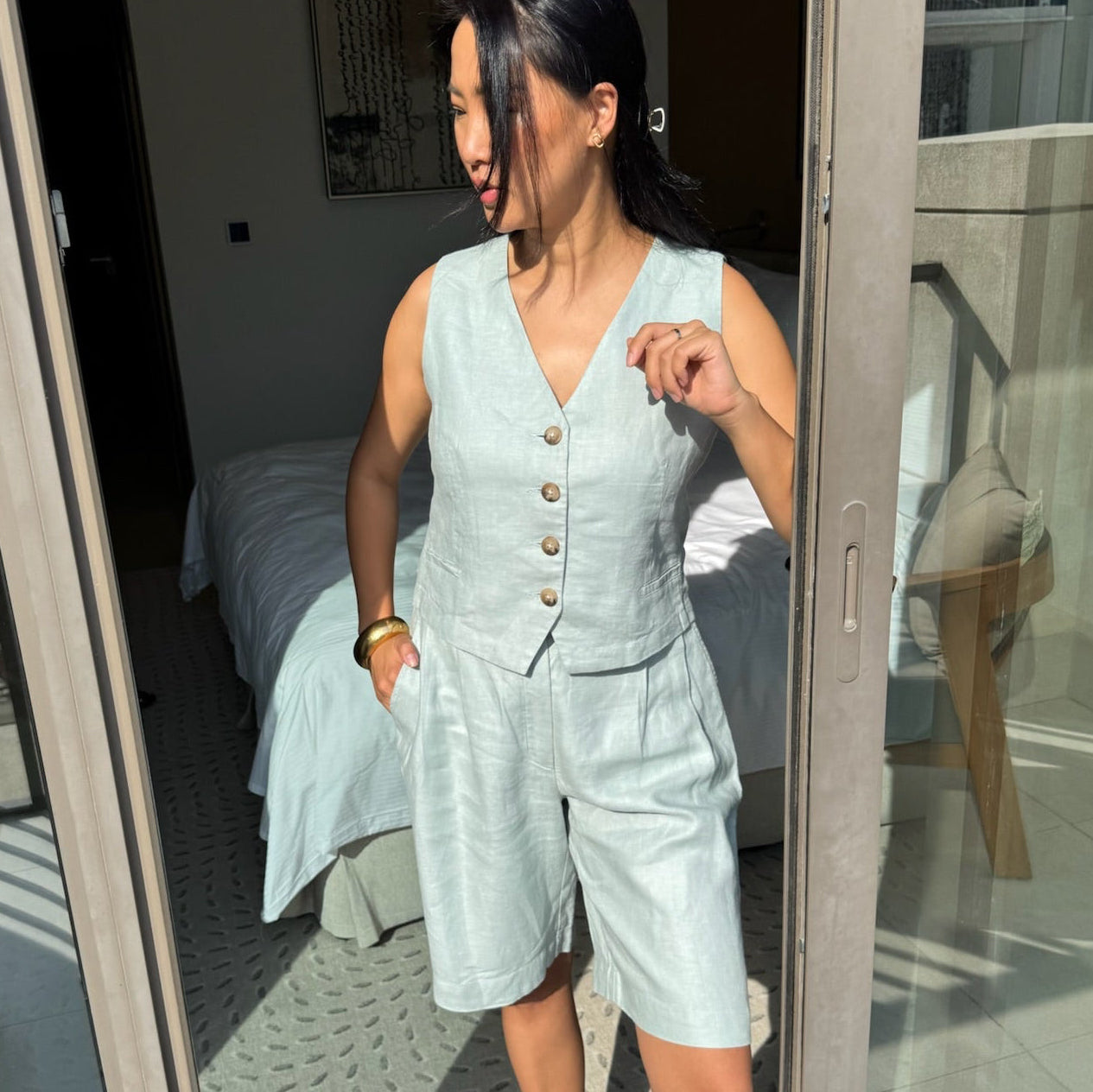 Bermudi Linen Set