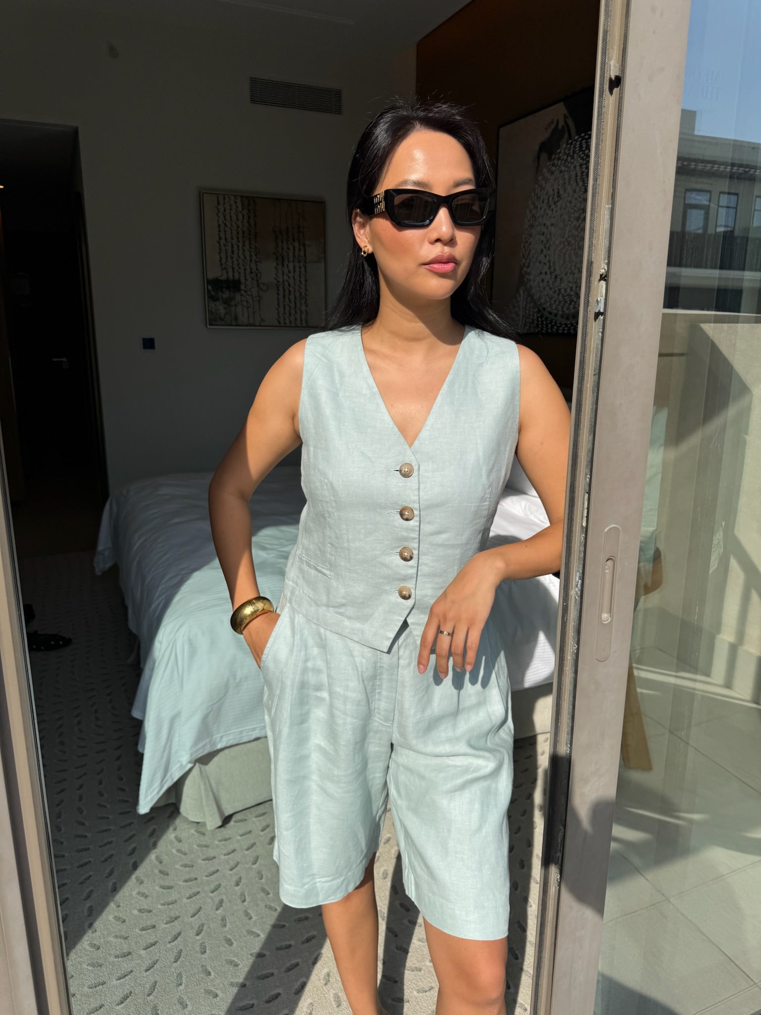 Bermudi Linen Set