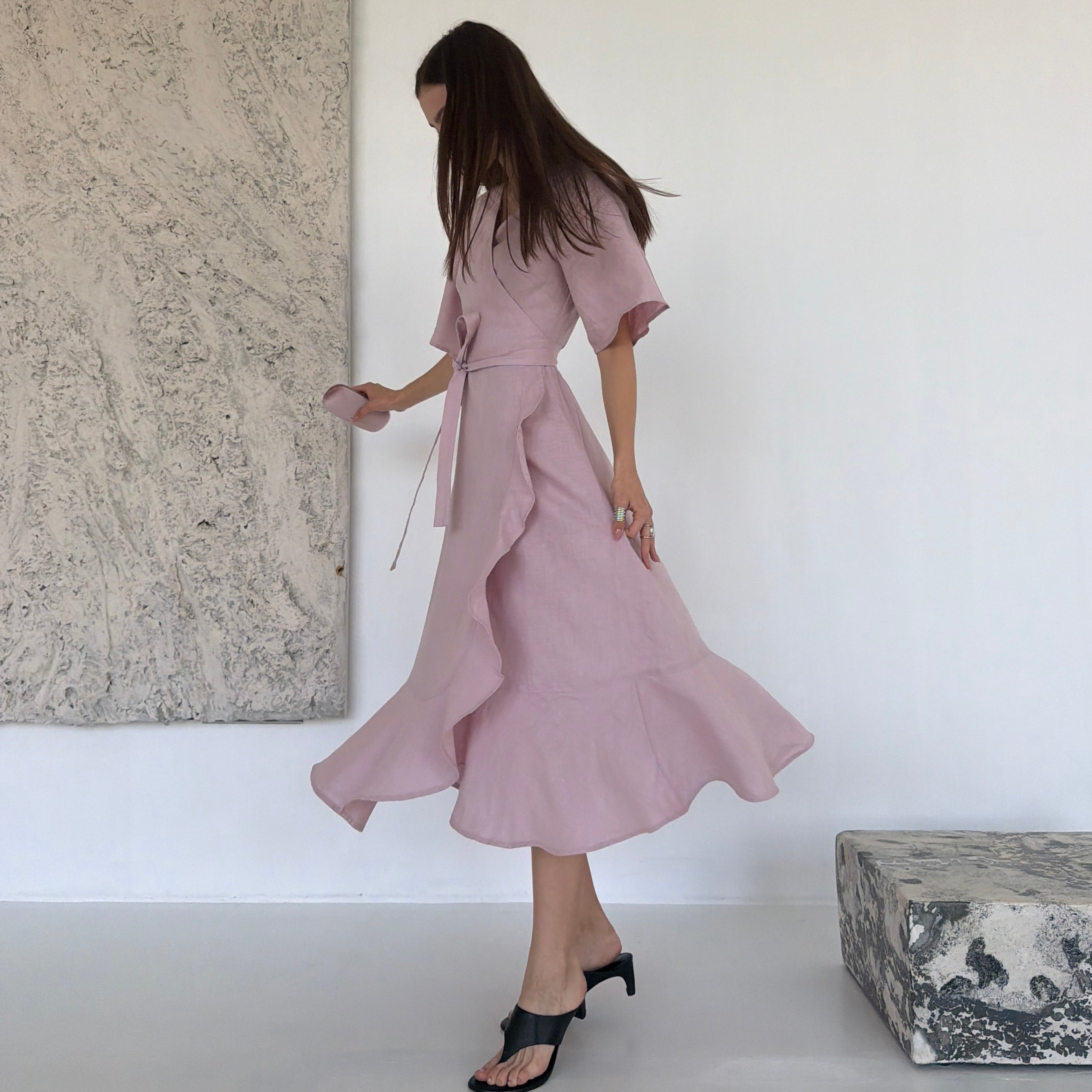 Verona Linen Dress