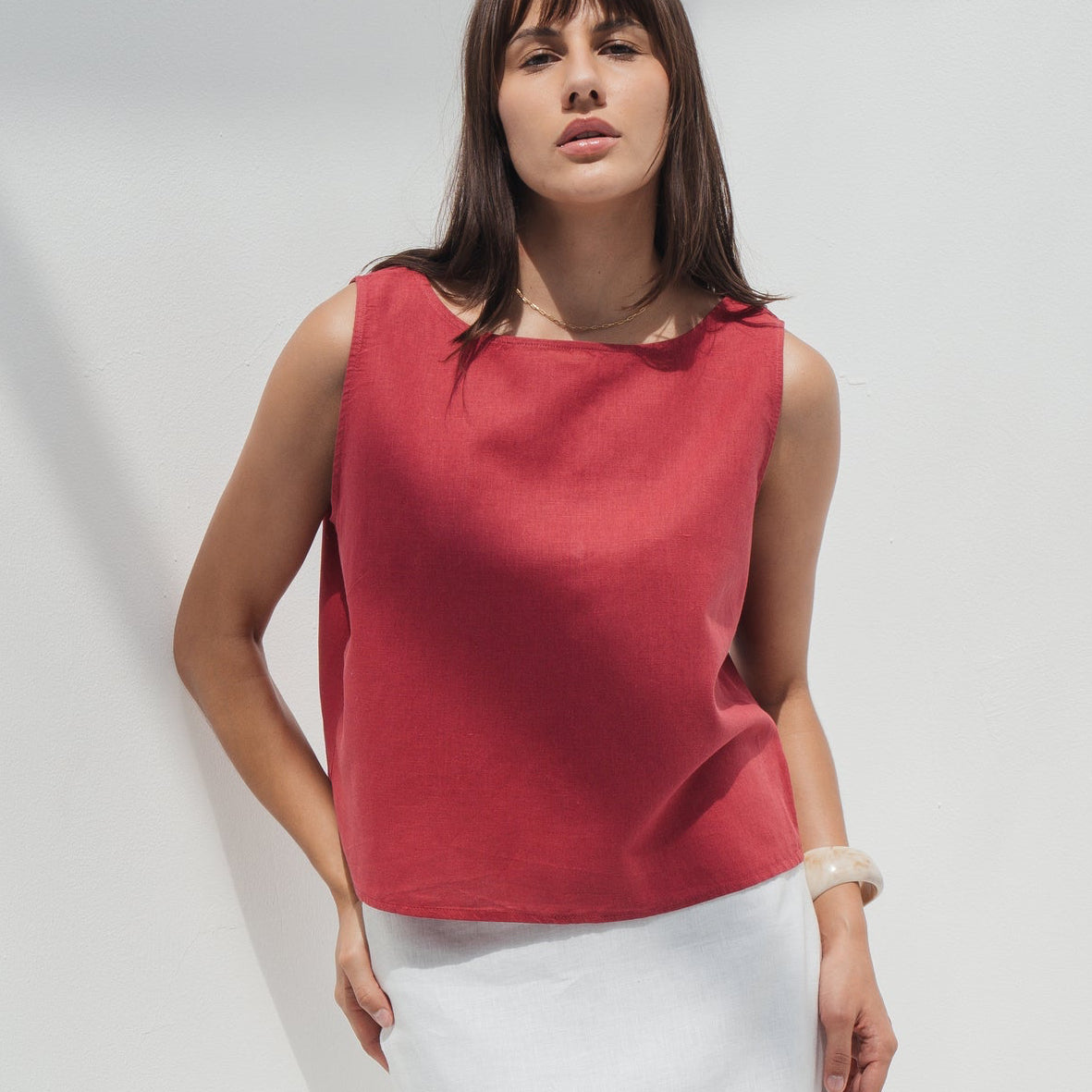 Be Free Linen Top