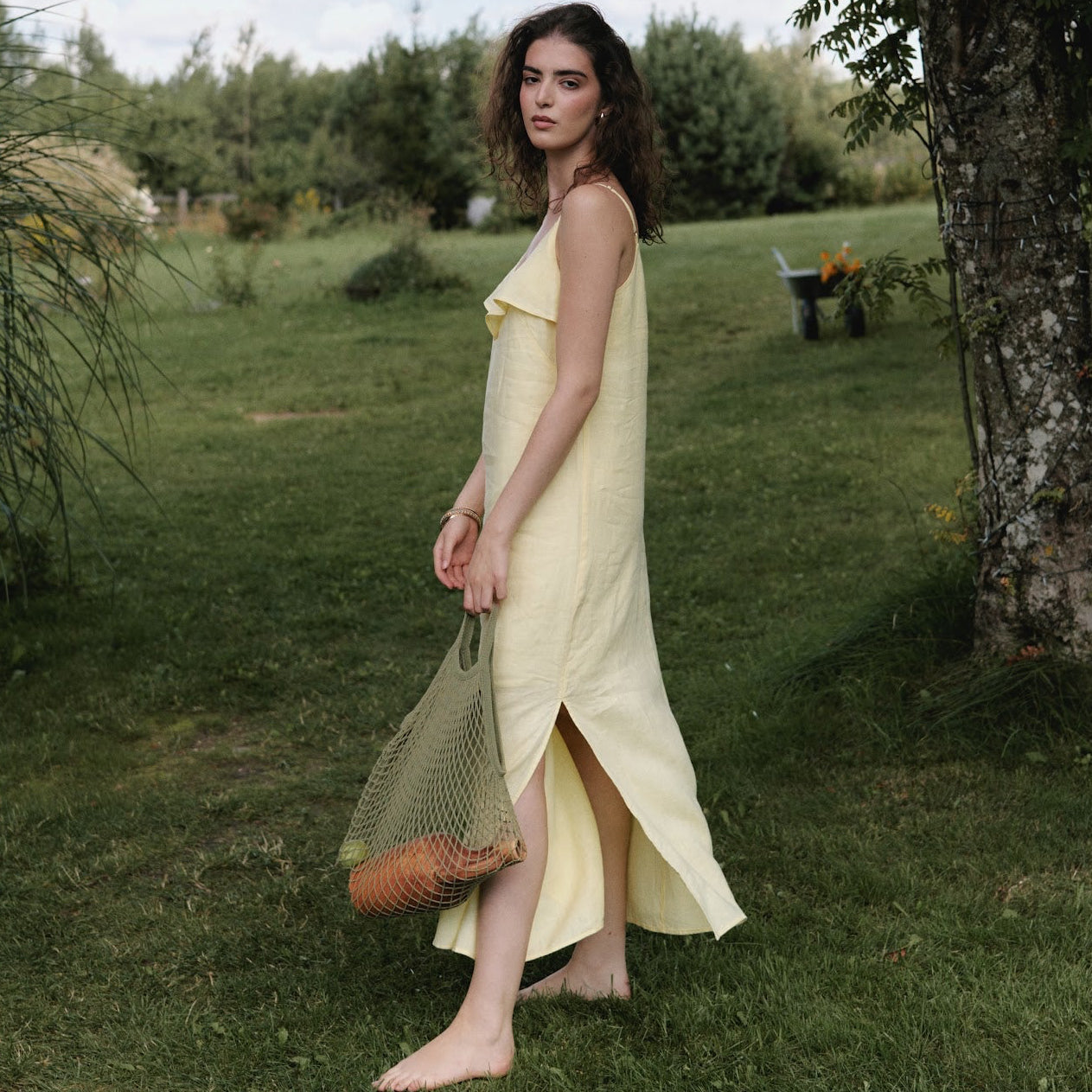 Malena Linen Dress