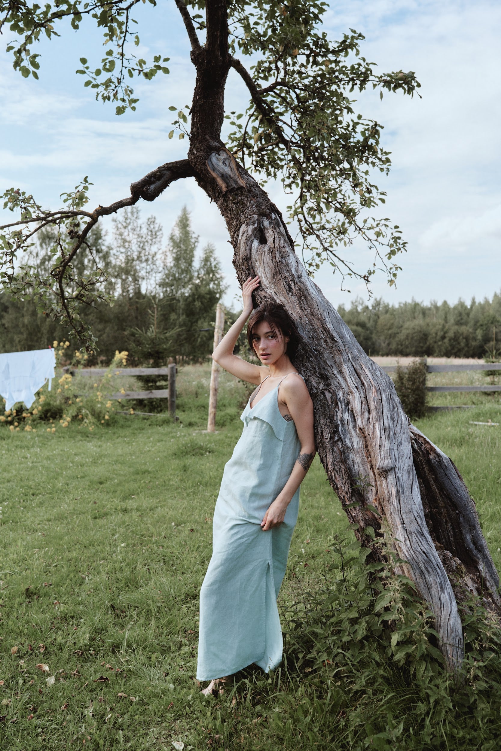 Malena Linen Dress