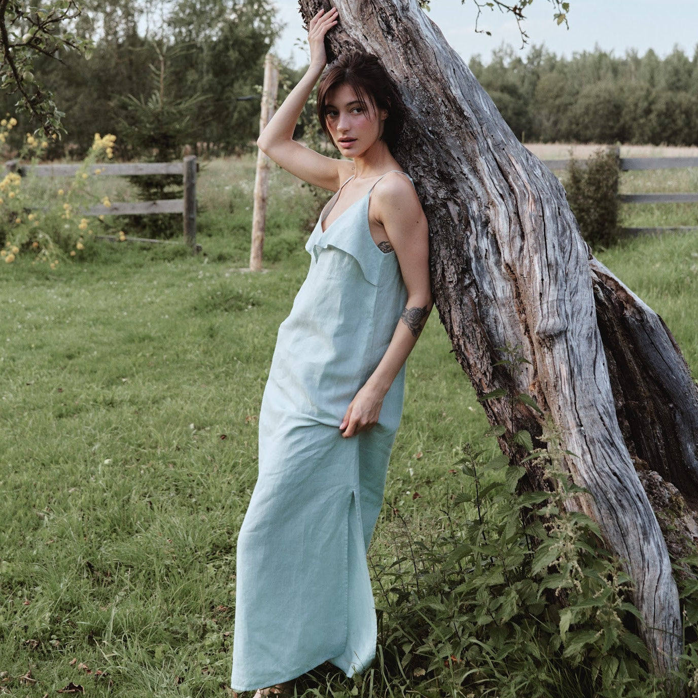 Malena Linen Dress