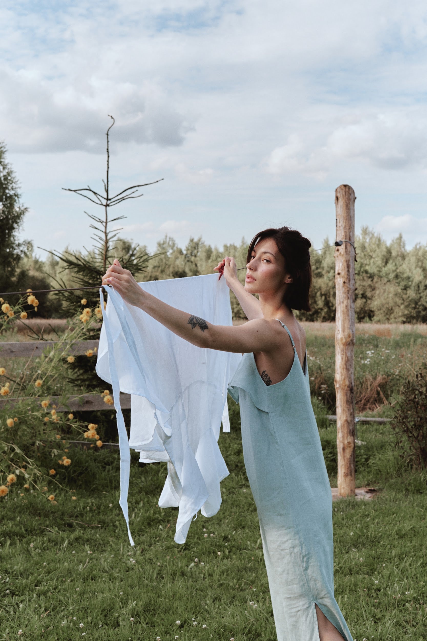 Malena Linen Dress