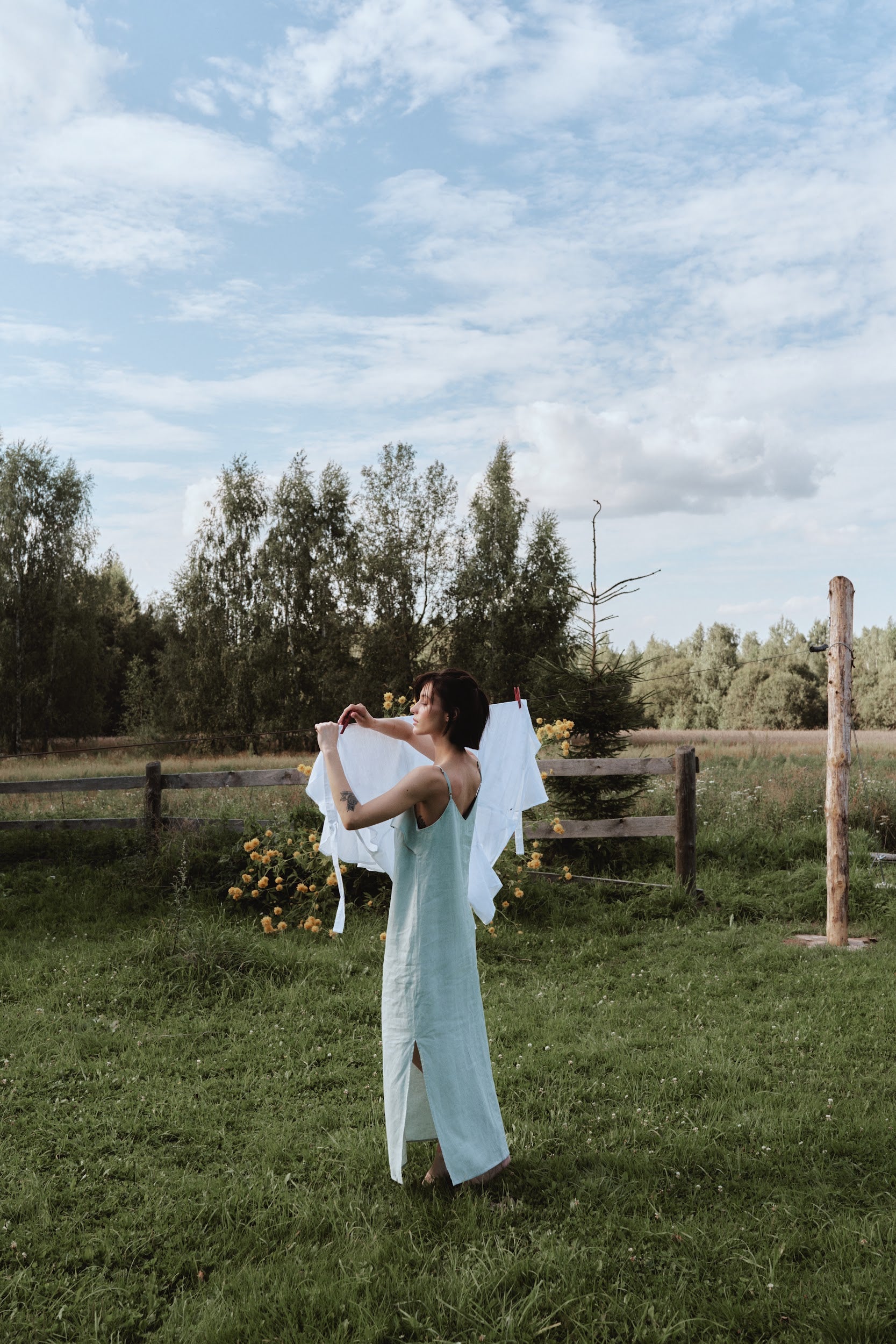 Malena Linen Dress