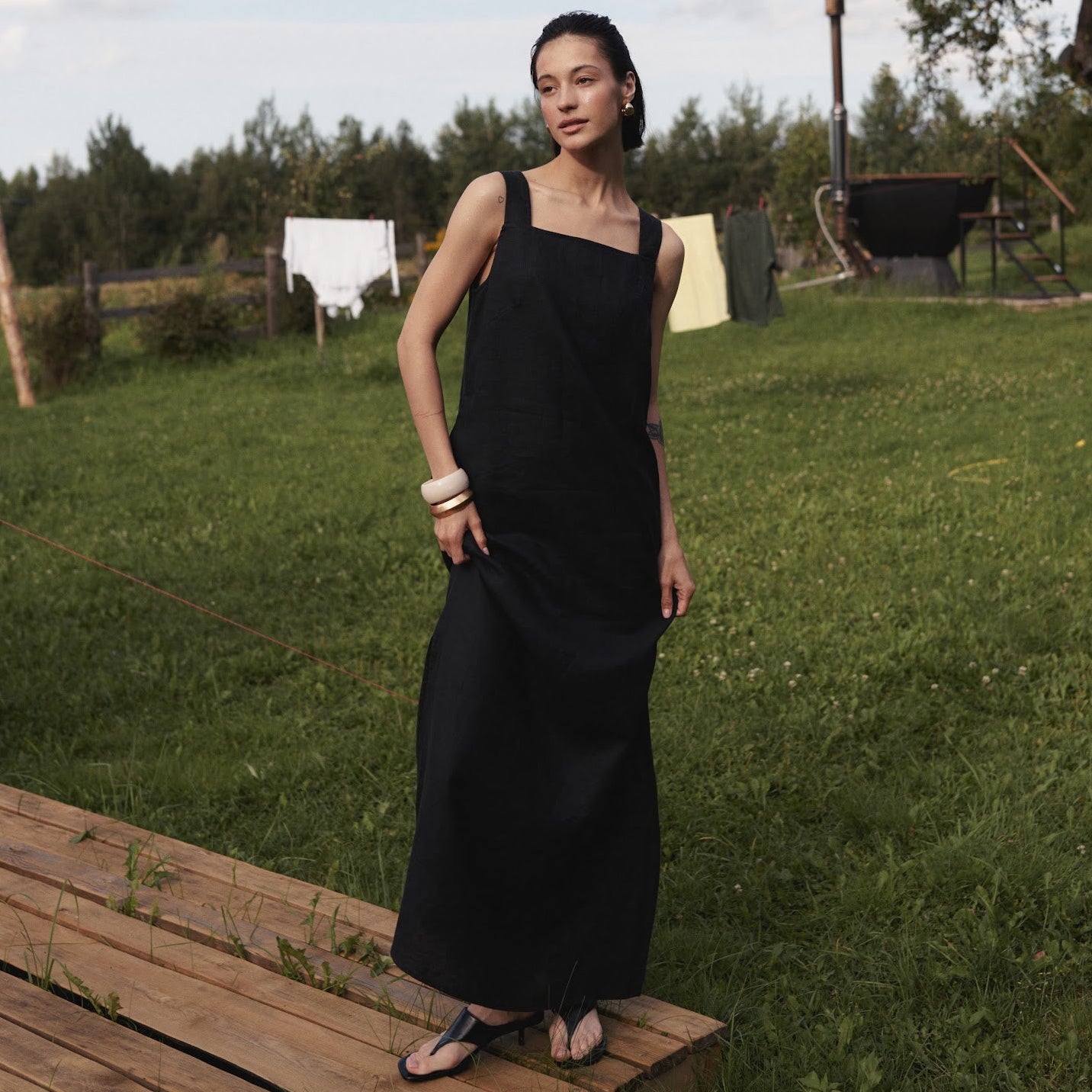 Kare Linen Dress