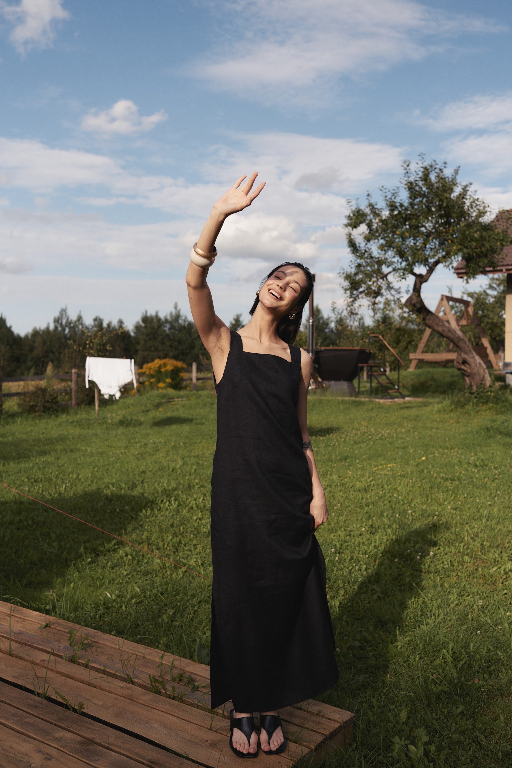 Kare Linen Dress