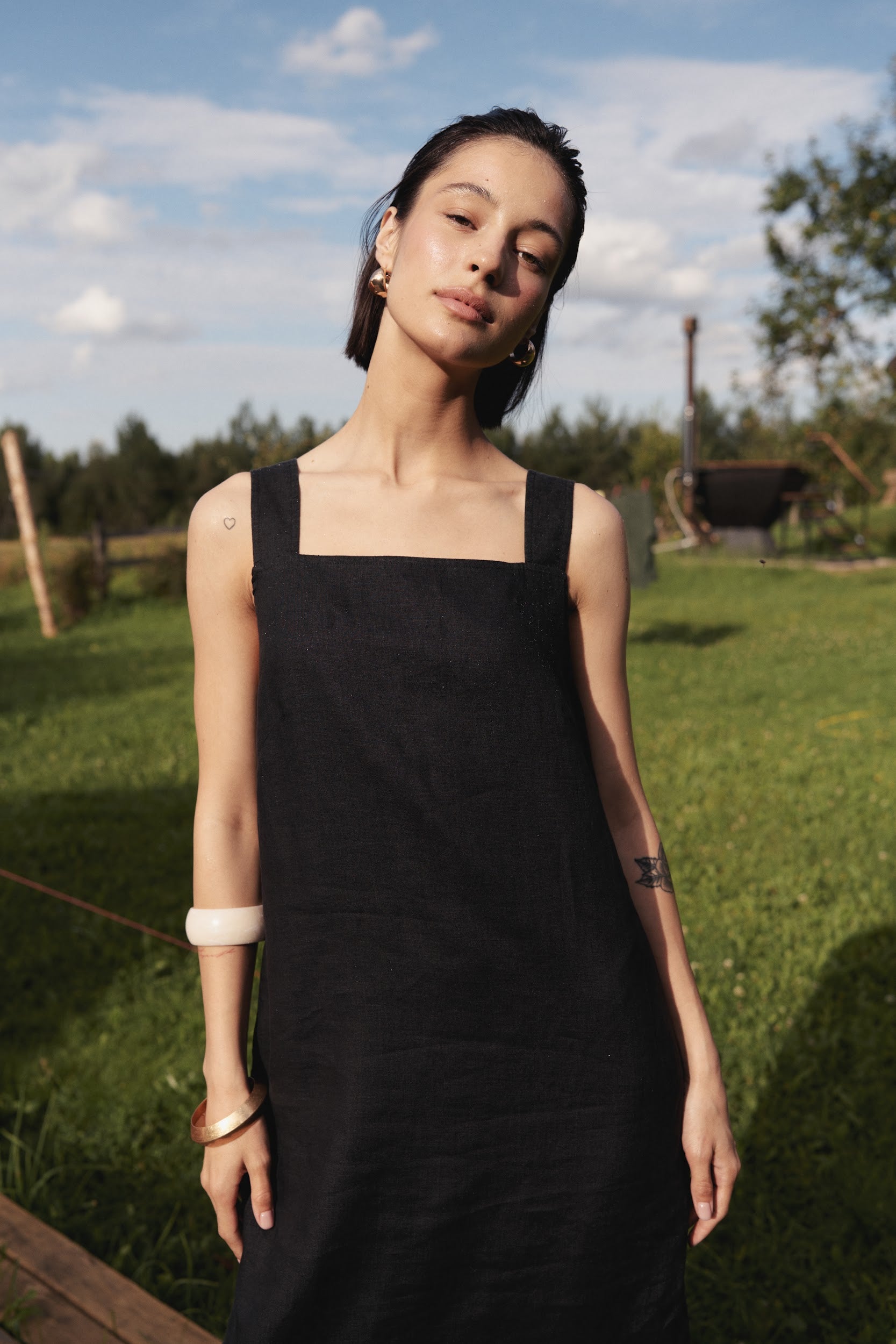 Kare Linen Dress