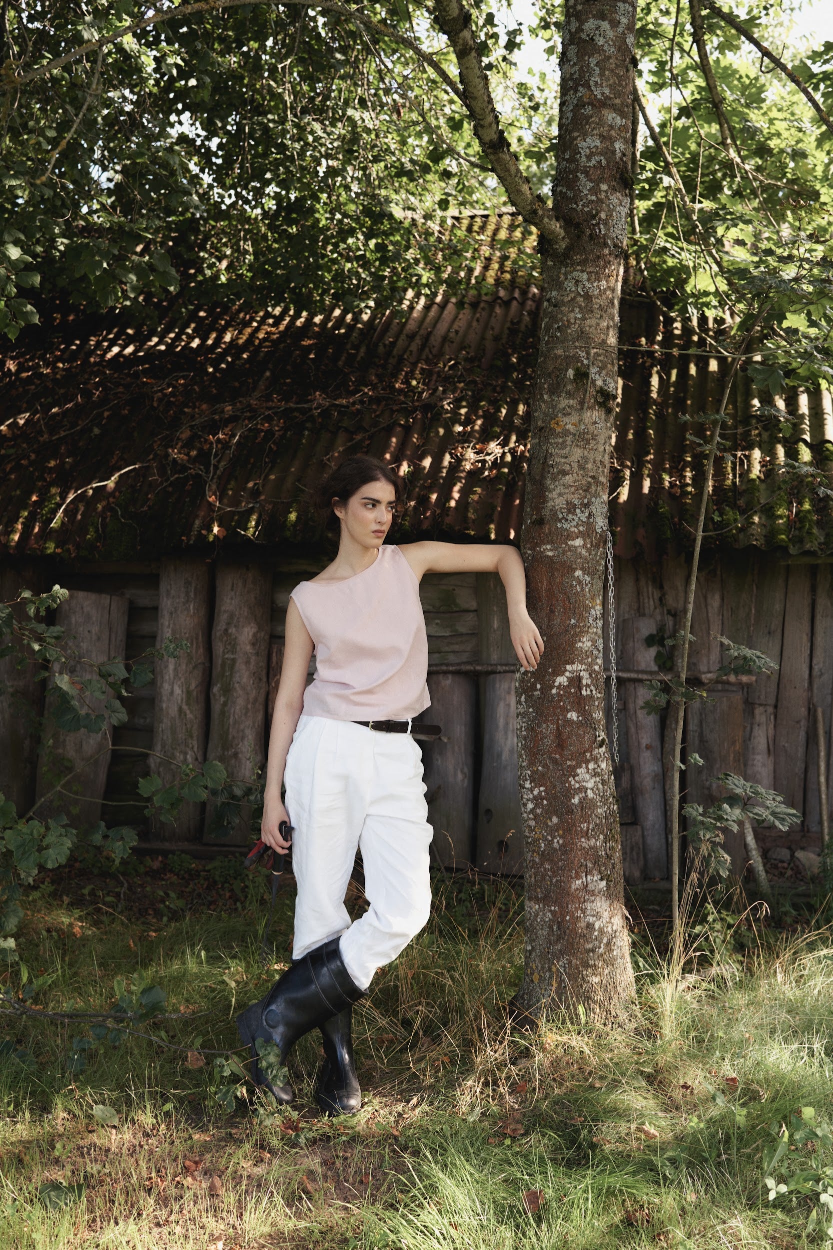 Be Free Linen Top
