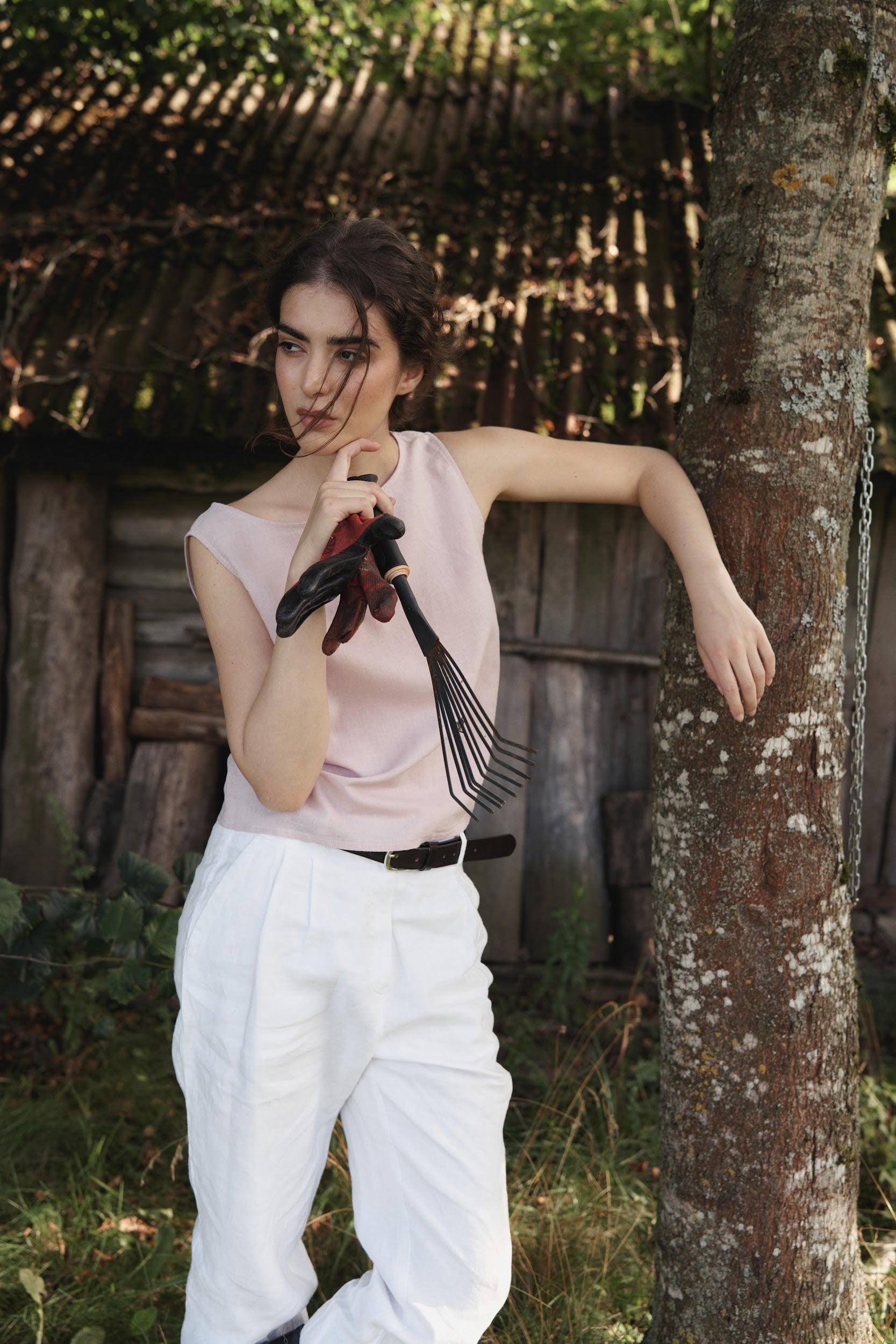 Be Free Linen Top