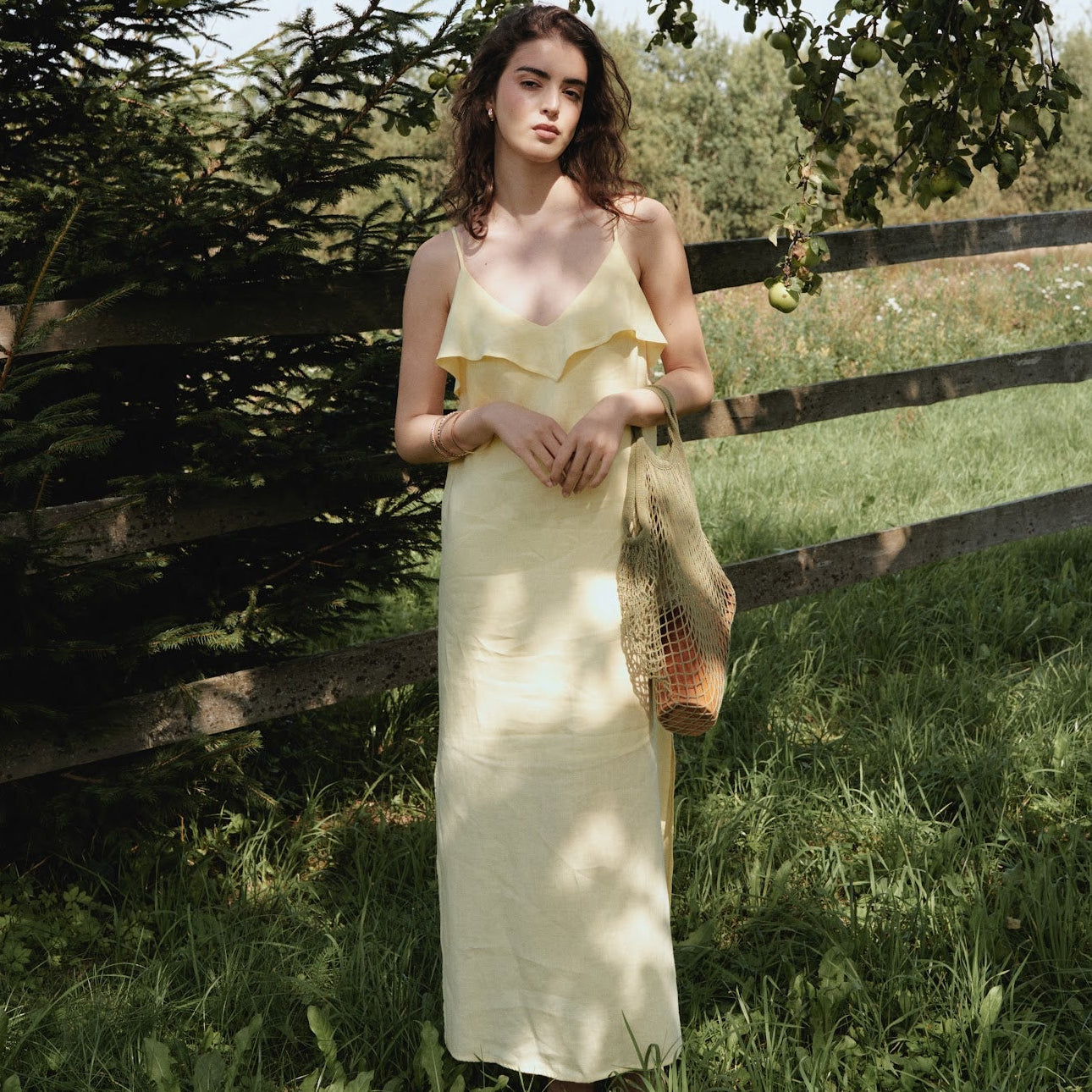 Malena Linen Dress