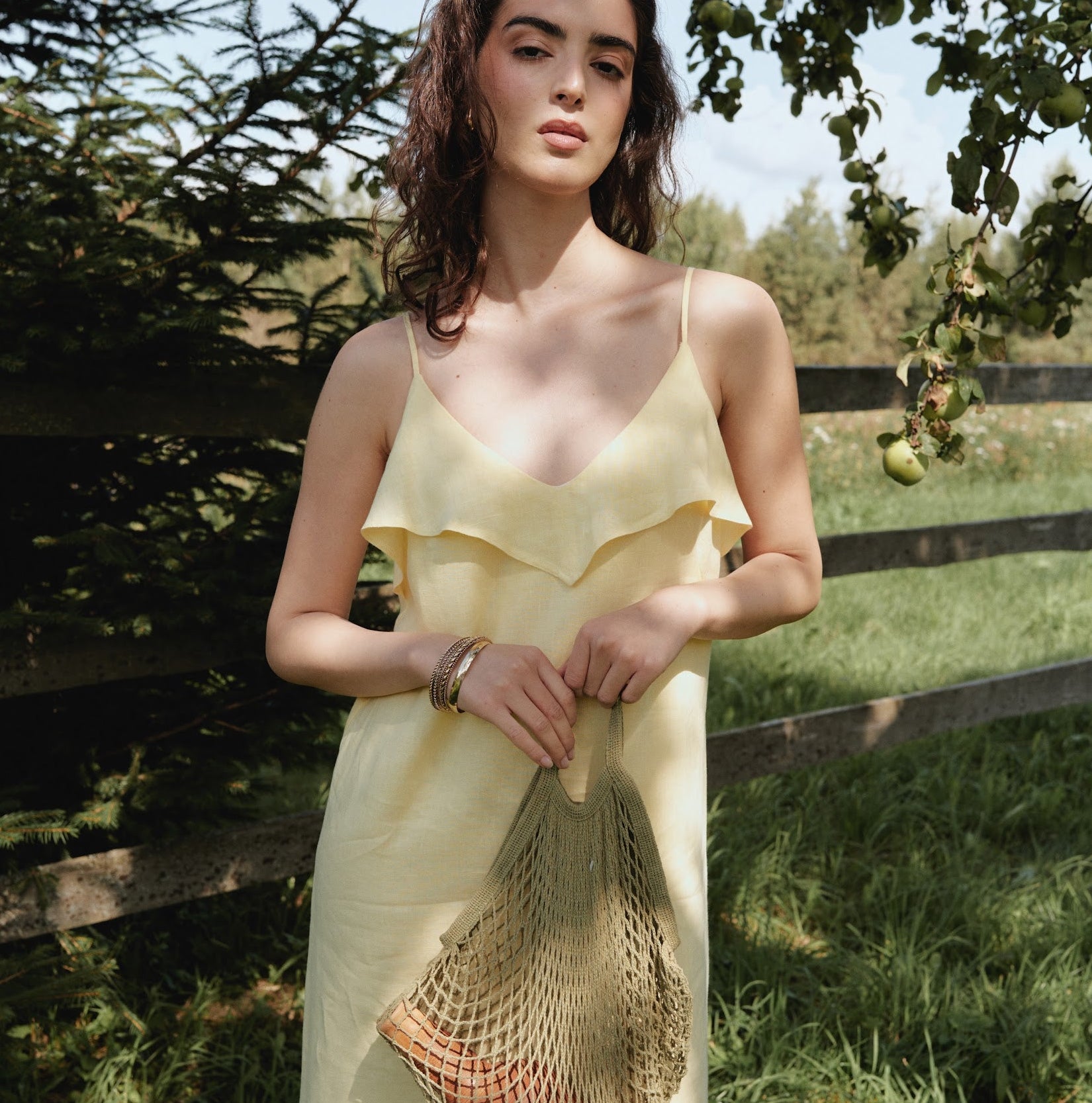 Malena Linen Dress