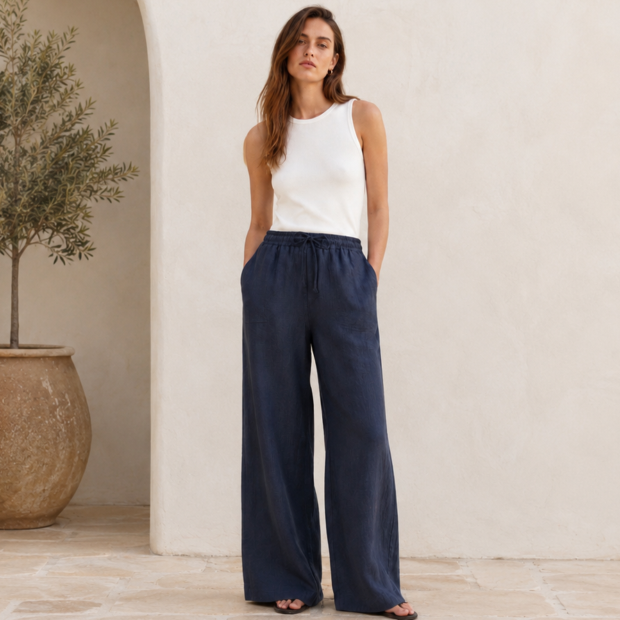 Amalfi Linen Trousers