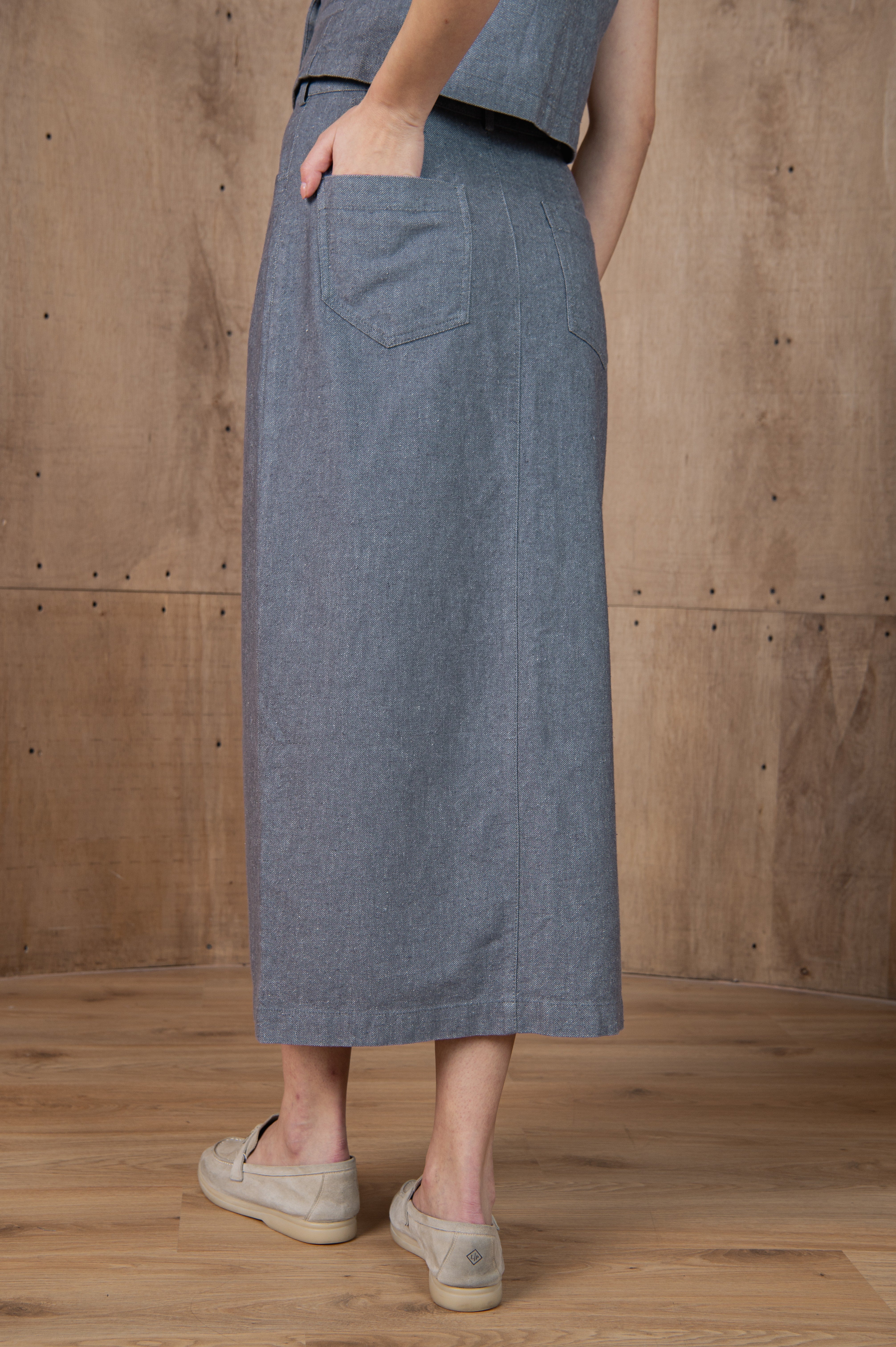 Linen Skirt Tandem