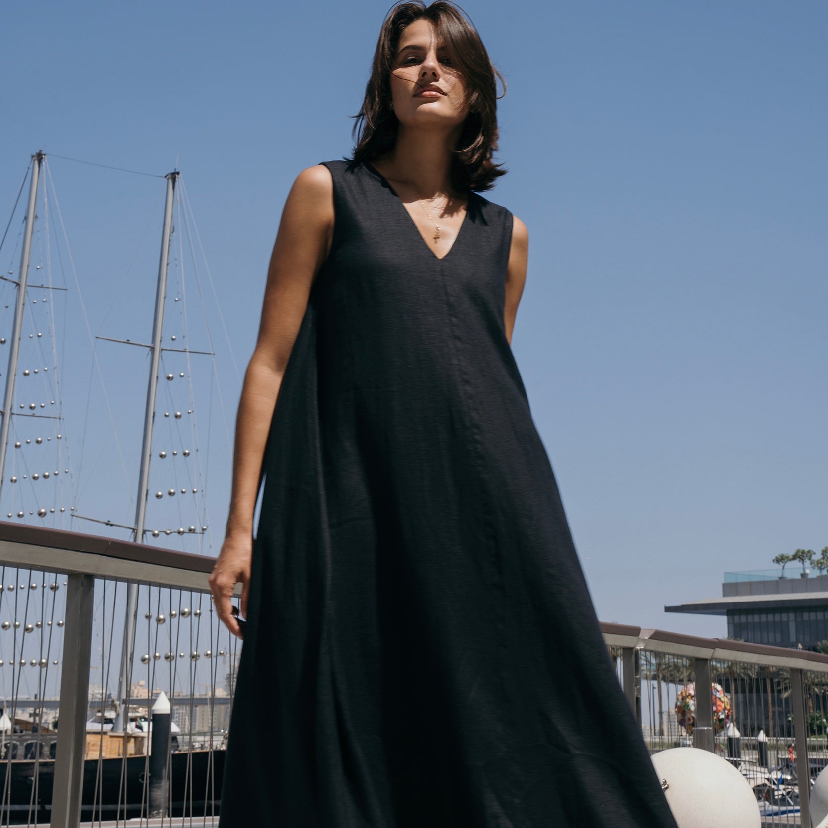 Lara linen dress