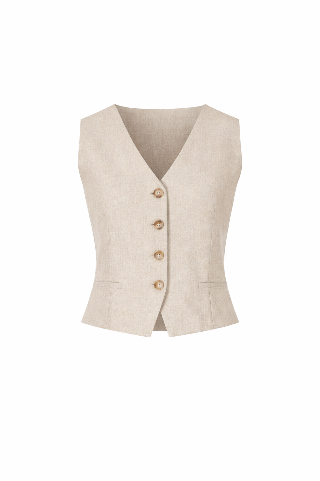 Tandem Linen Denim Vest