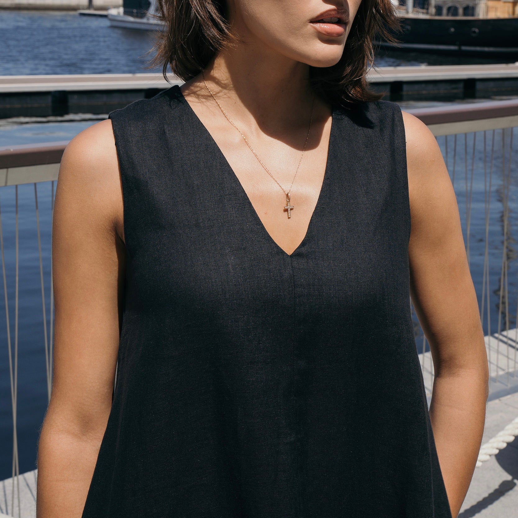 Lara linen dress