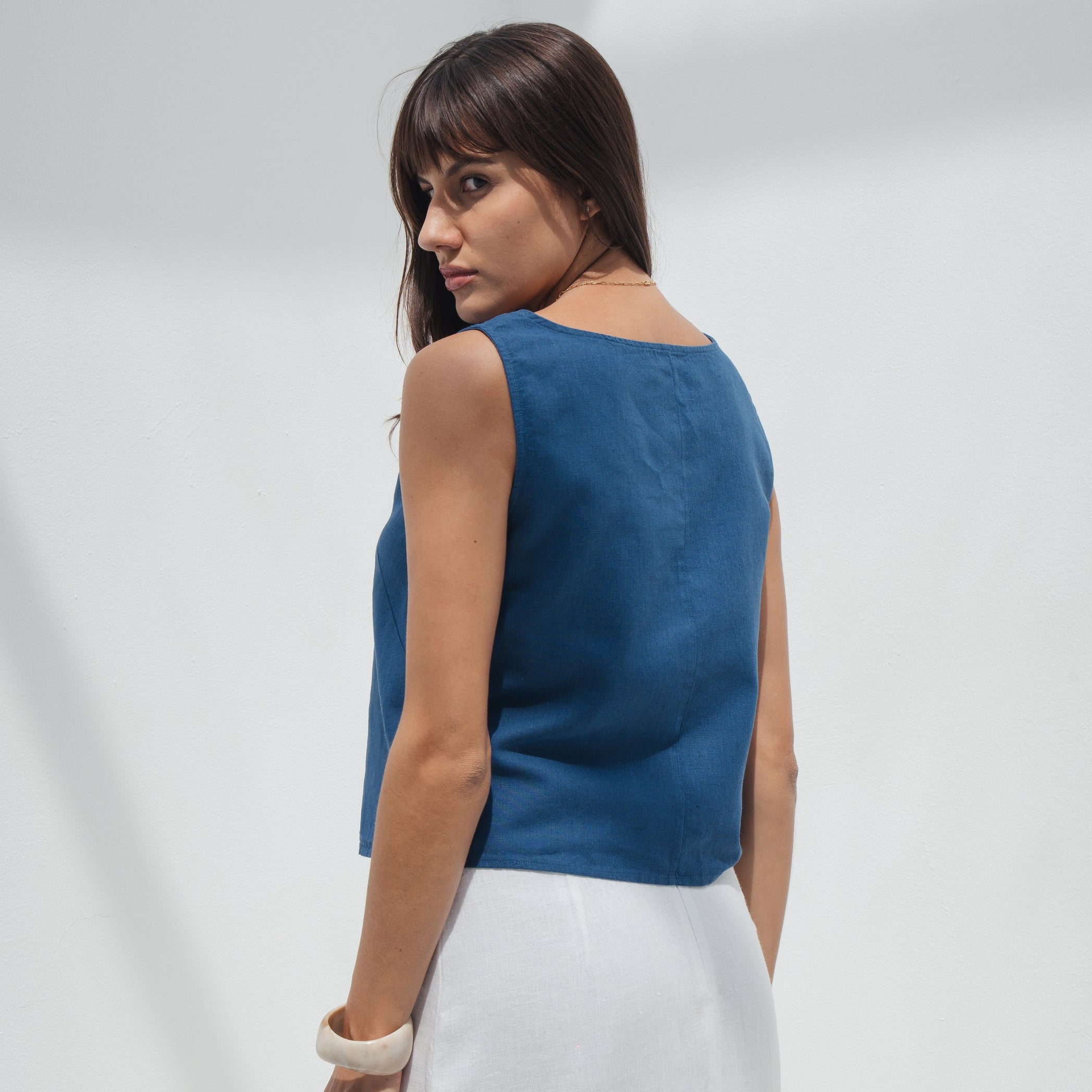 Be Free Linen Top