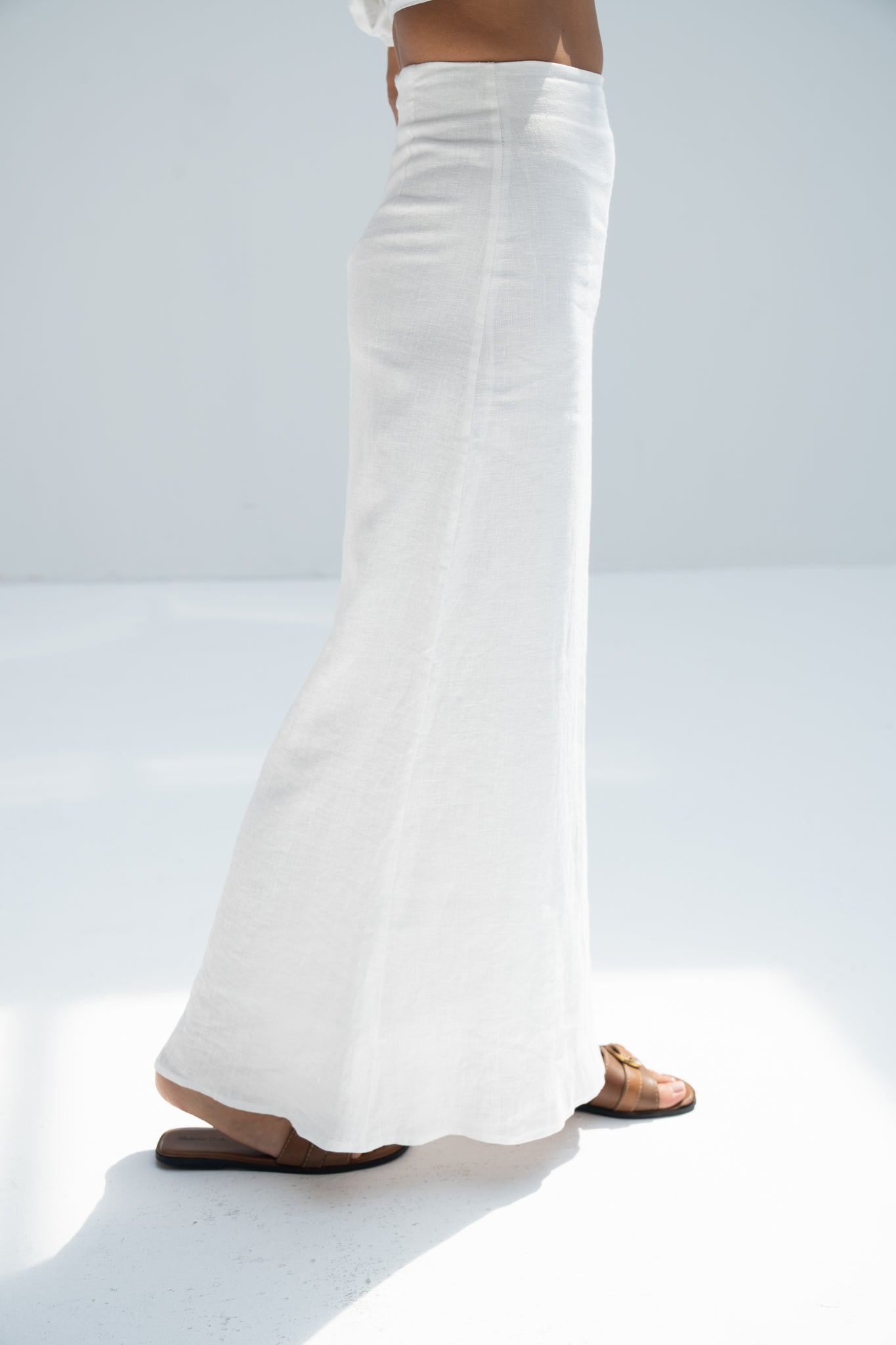 100% Linen Skirt Lily