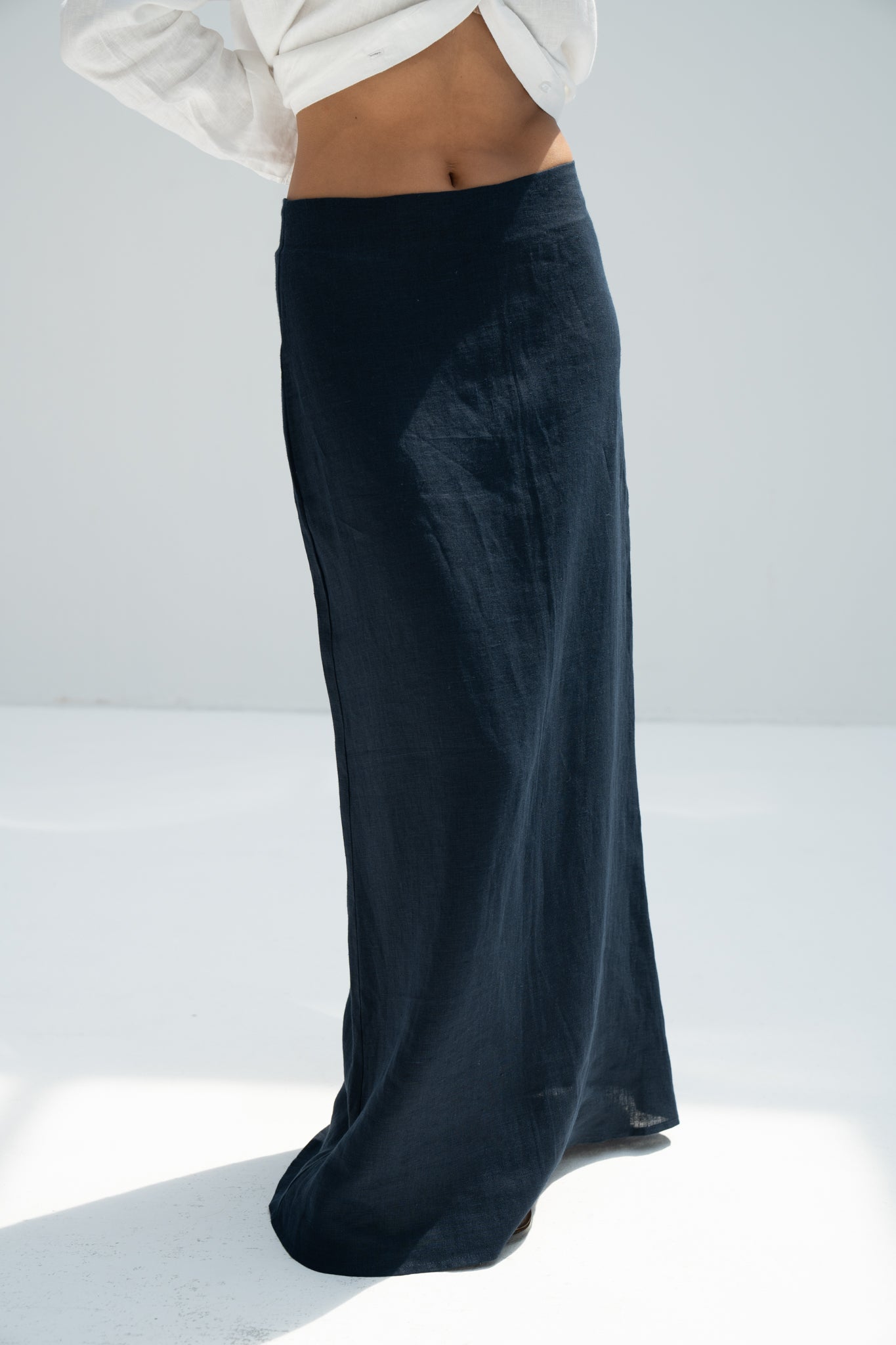 100% Linen Skirt Lily