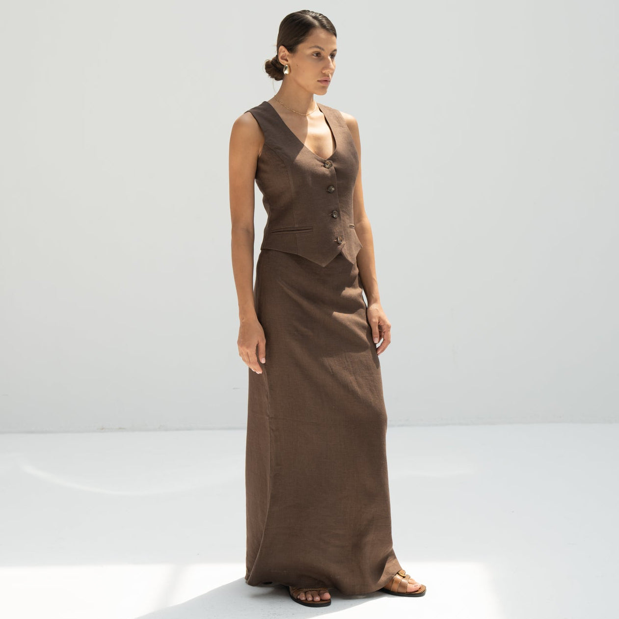 Lily Linen Skirt