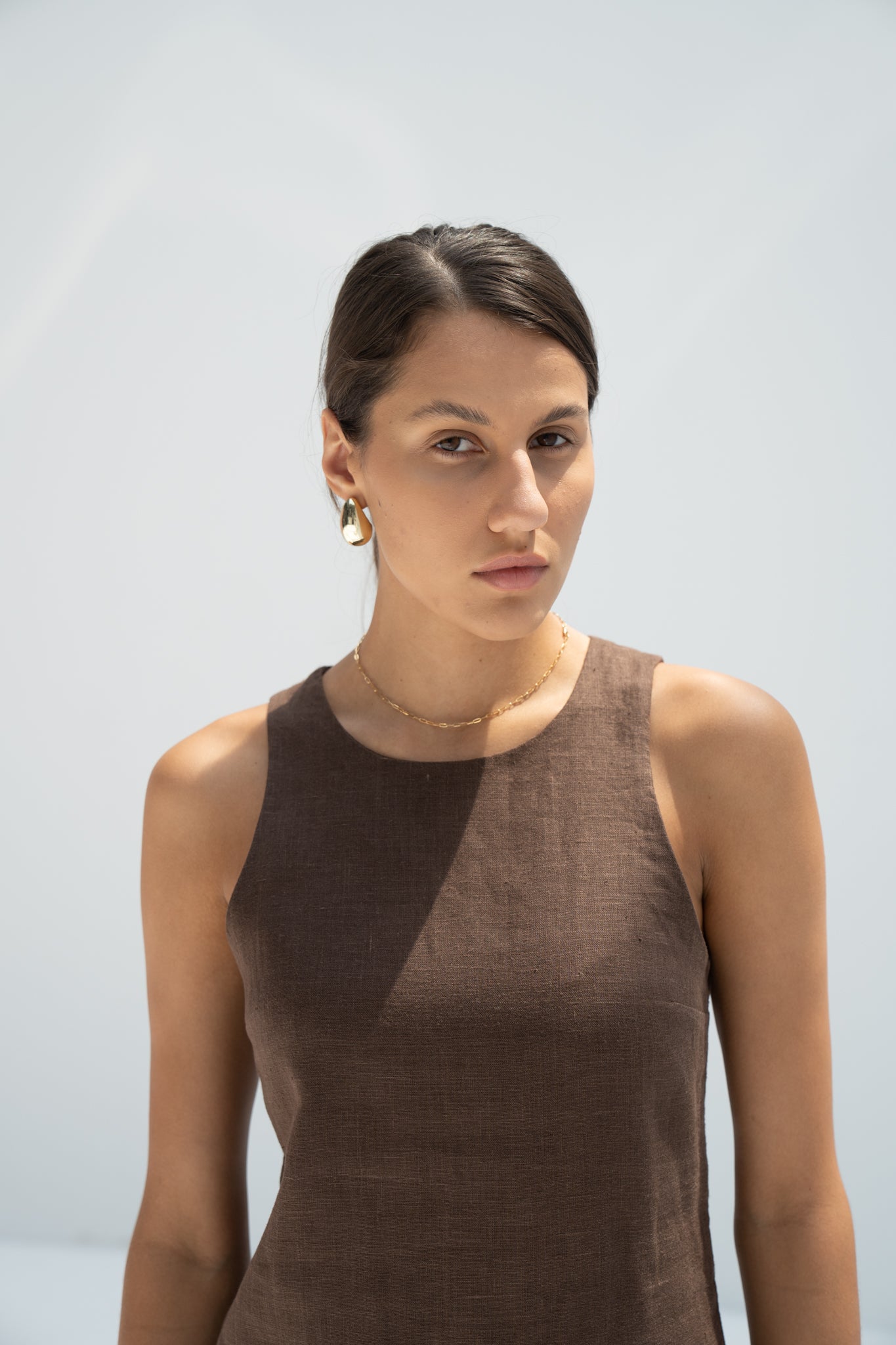 100% Linen Dress Ava