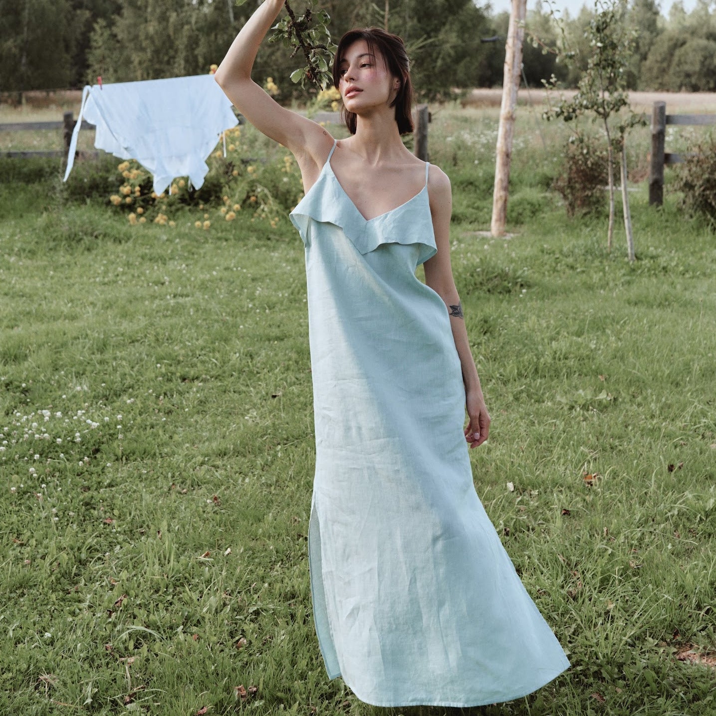 Malena Linen Dress