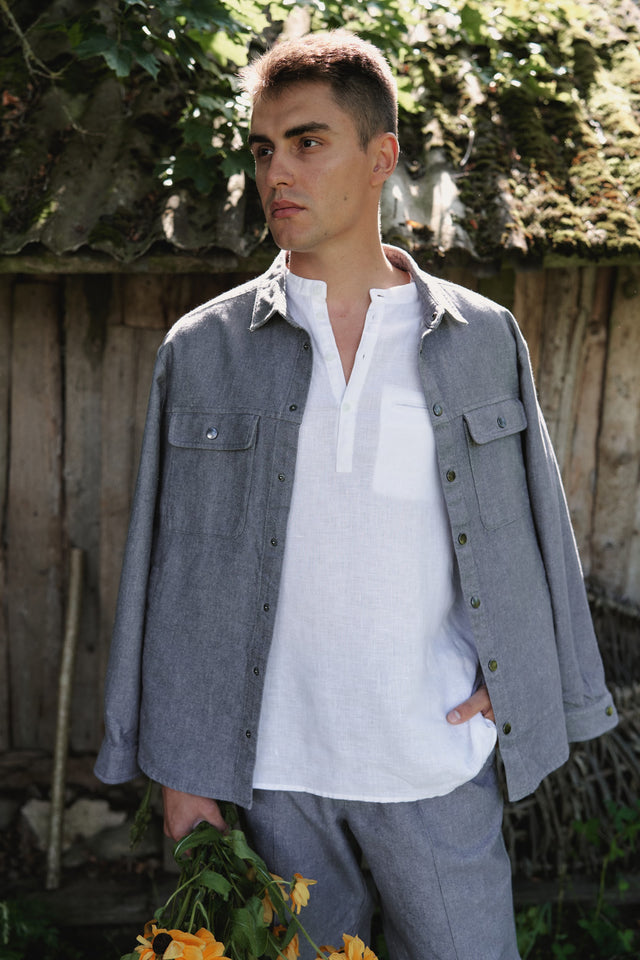 Leon Linen Jacket