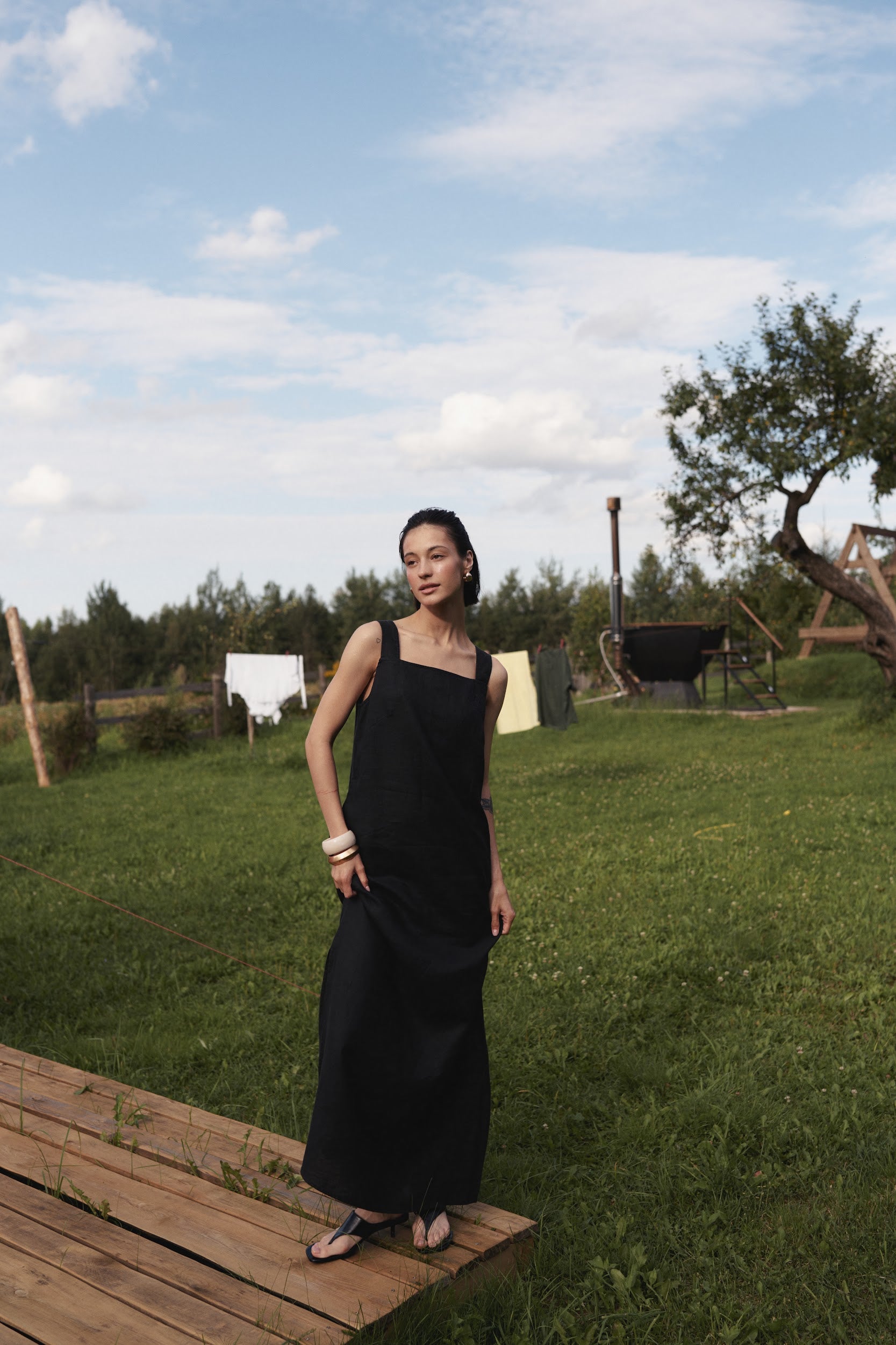 Kare Linen Dress