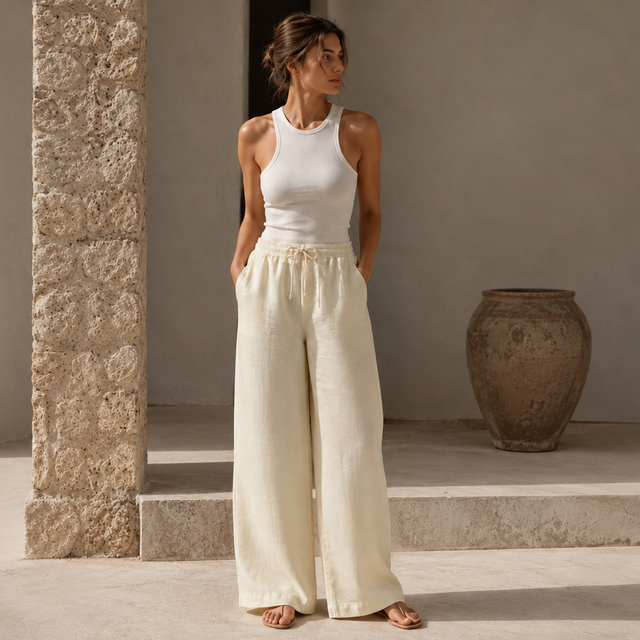Amalfi Linen Trousers