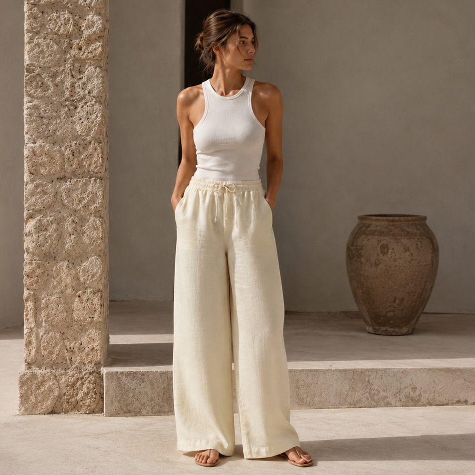 Amalfi Linen Trousers