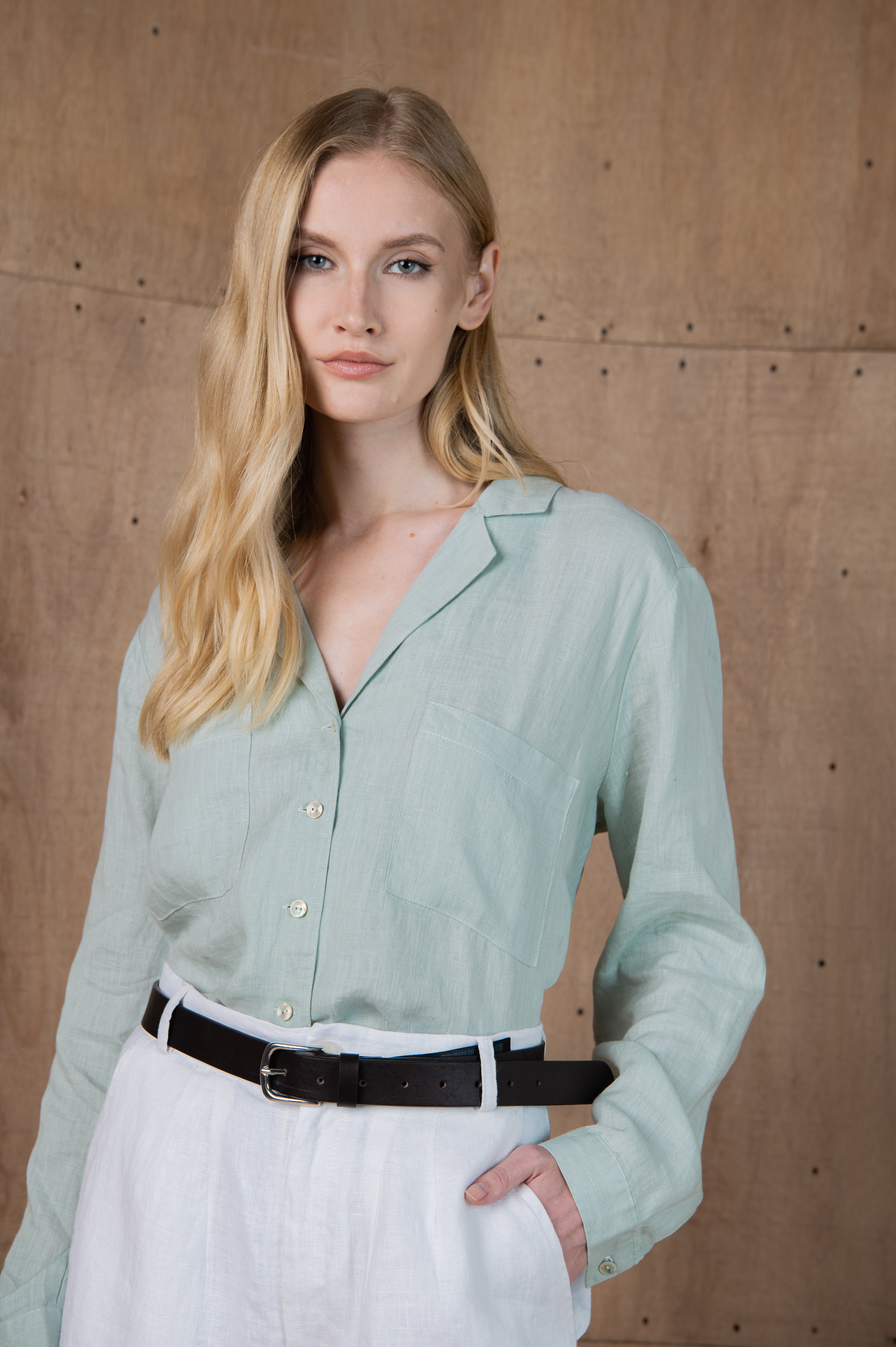 100% Linen Shirt London