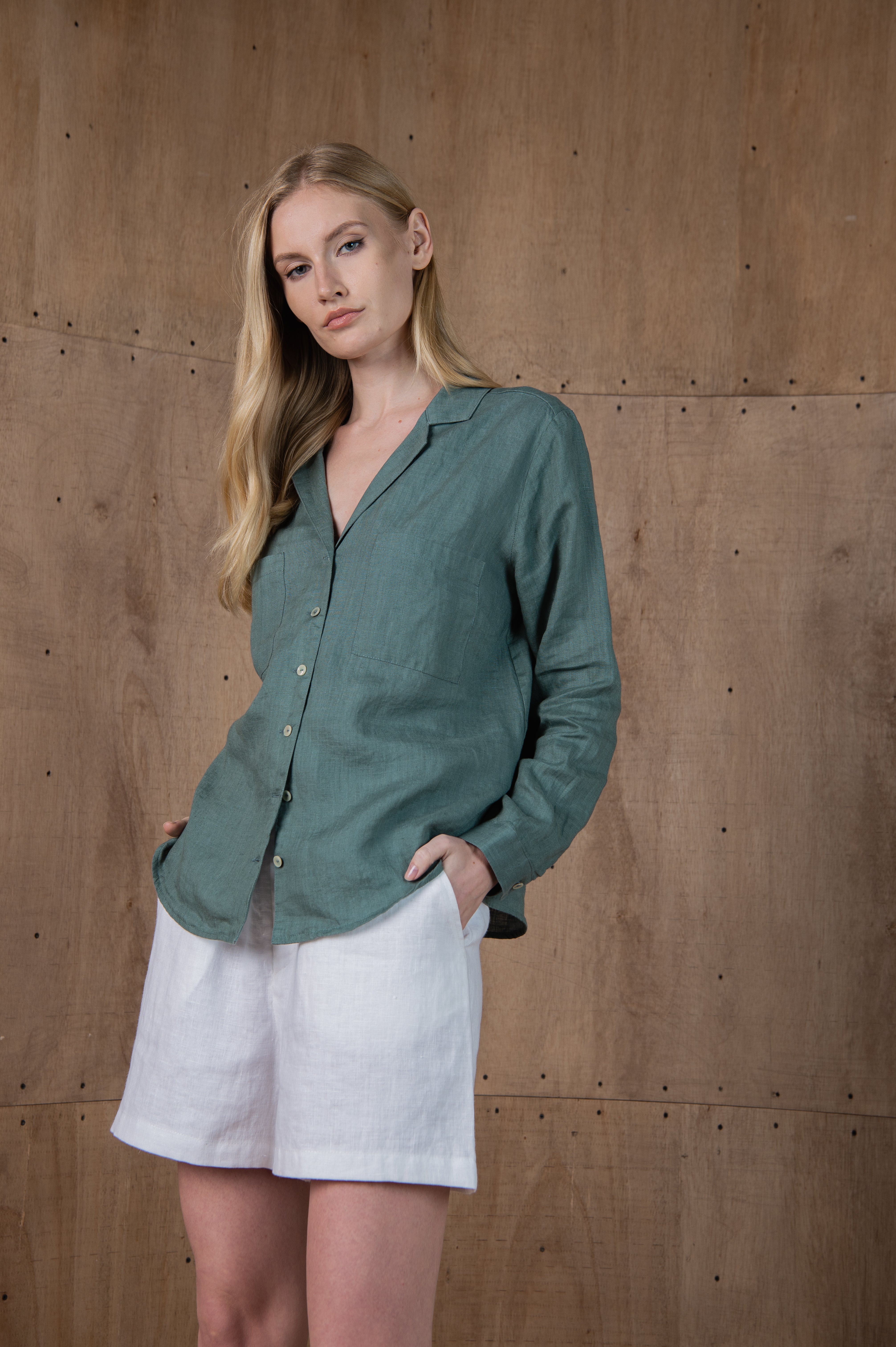 100% Linen Shirt London