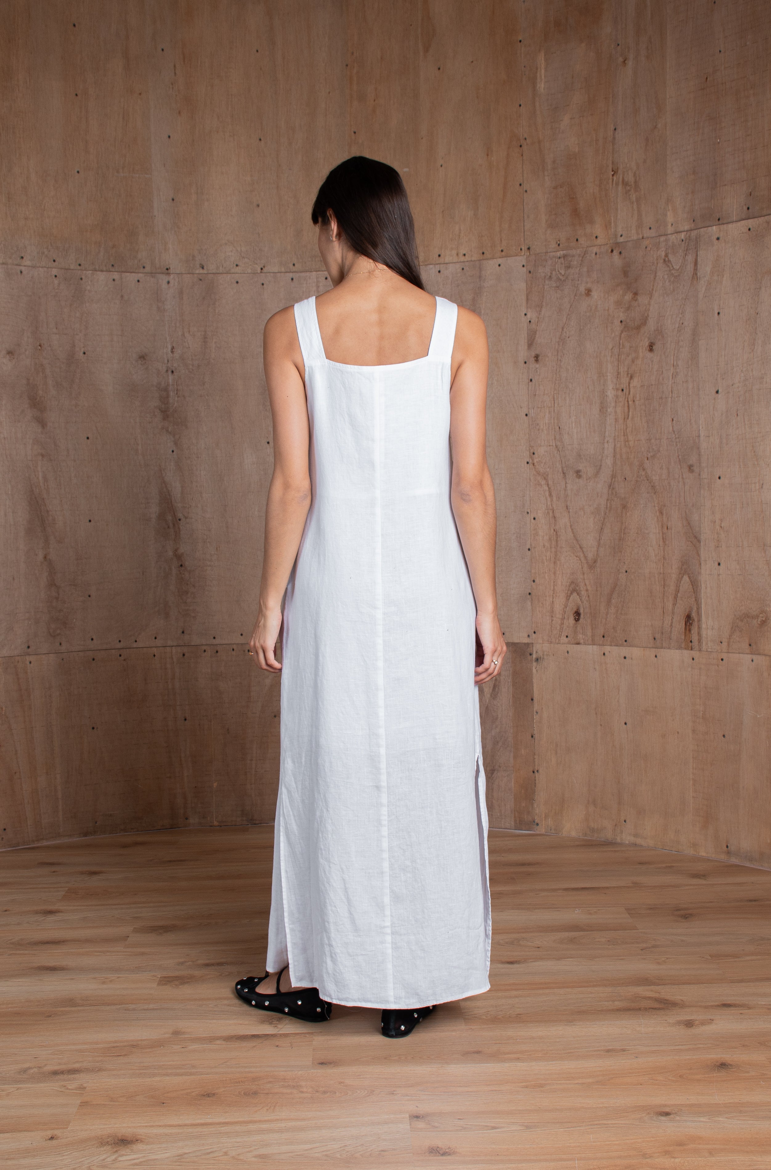 100% Linen Dress Kare