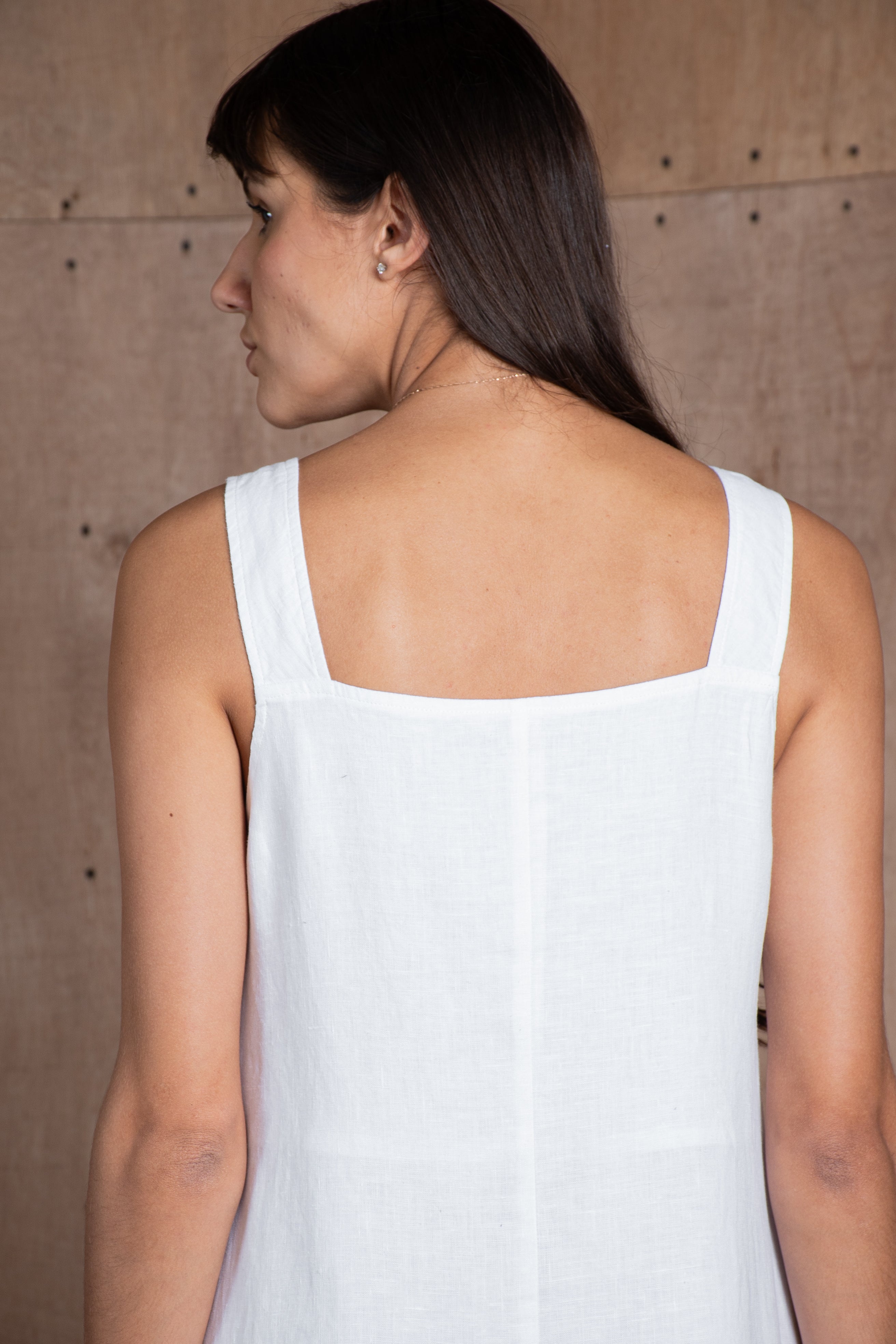 100% Linen Dress Kare