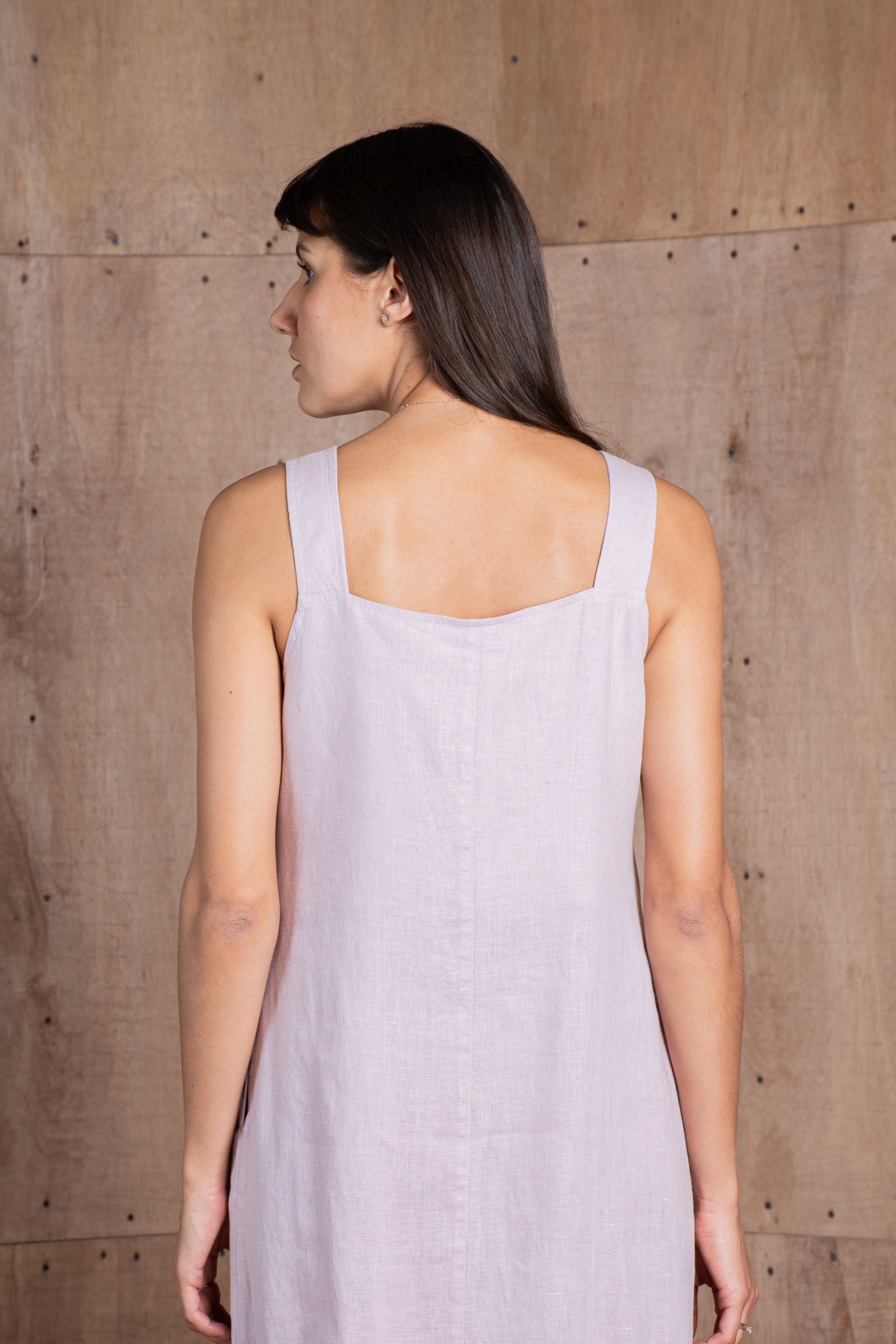 100% Linen Dress Kare