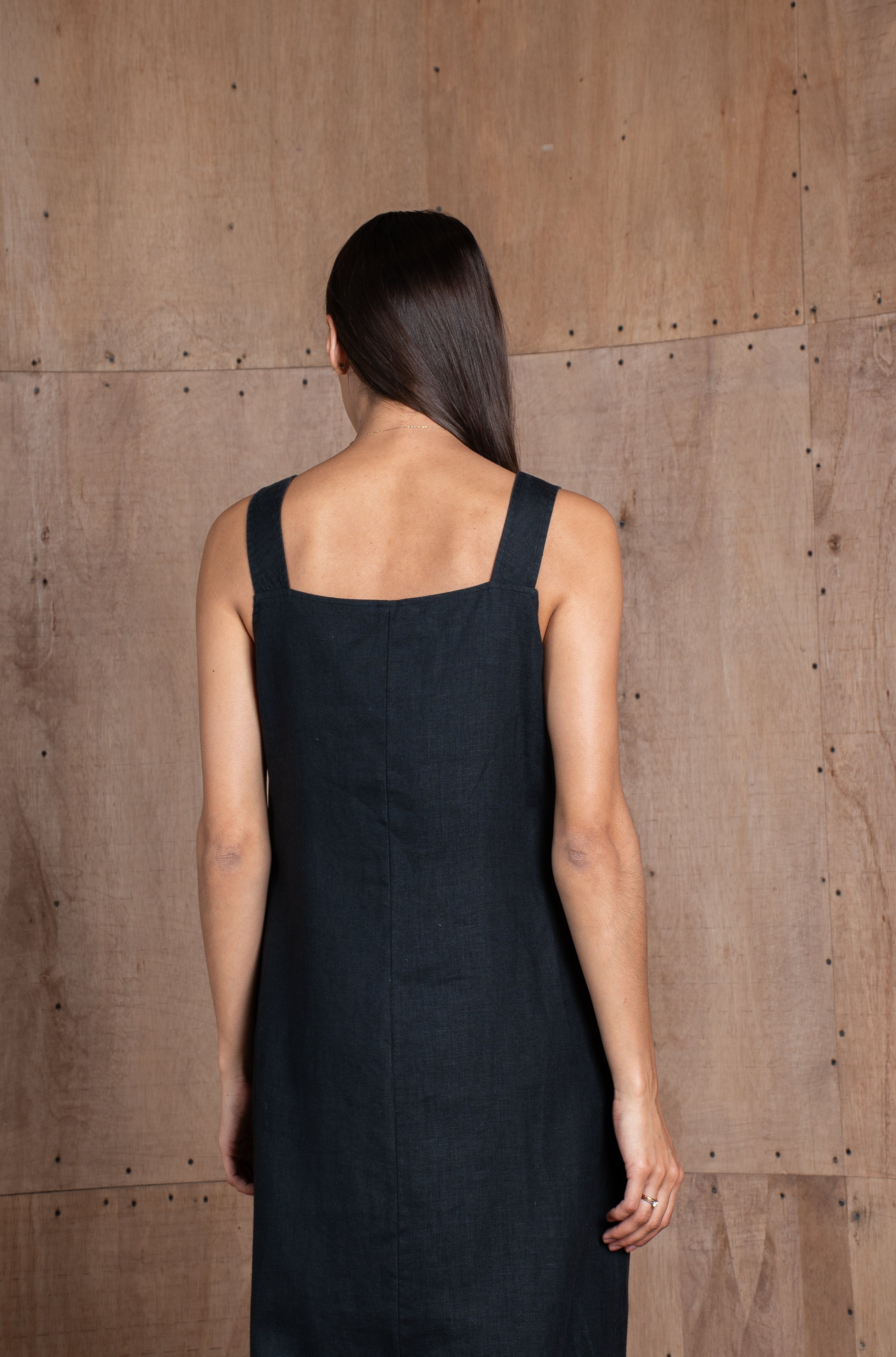 100% Linen Dress Kare